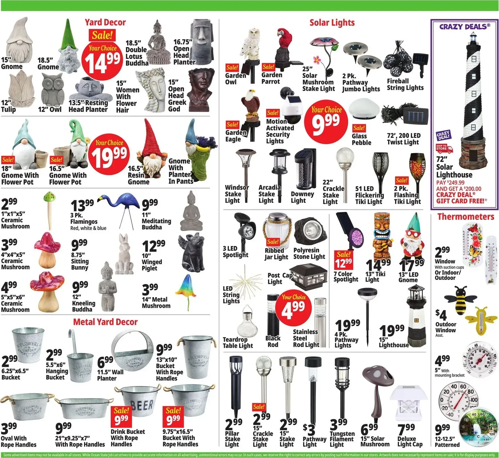 Weekly ad Current Ocean State Job Lot leaflet valid from Thursday 07/09/2026 to Wednesday 07/15/2026 from July 9 to July 15 2026 - Page 7