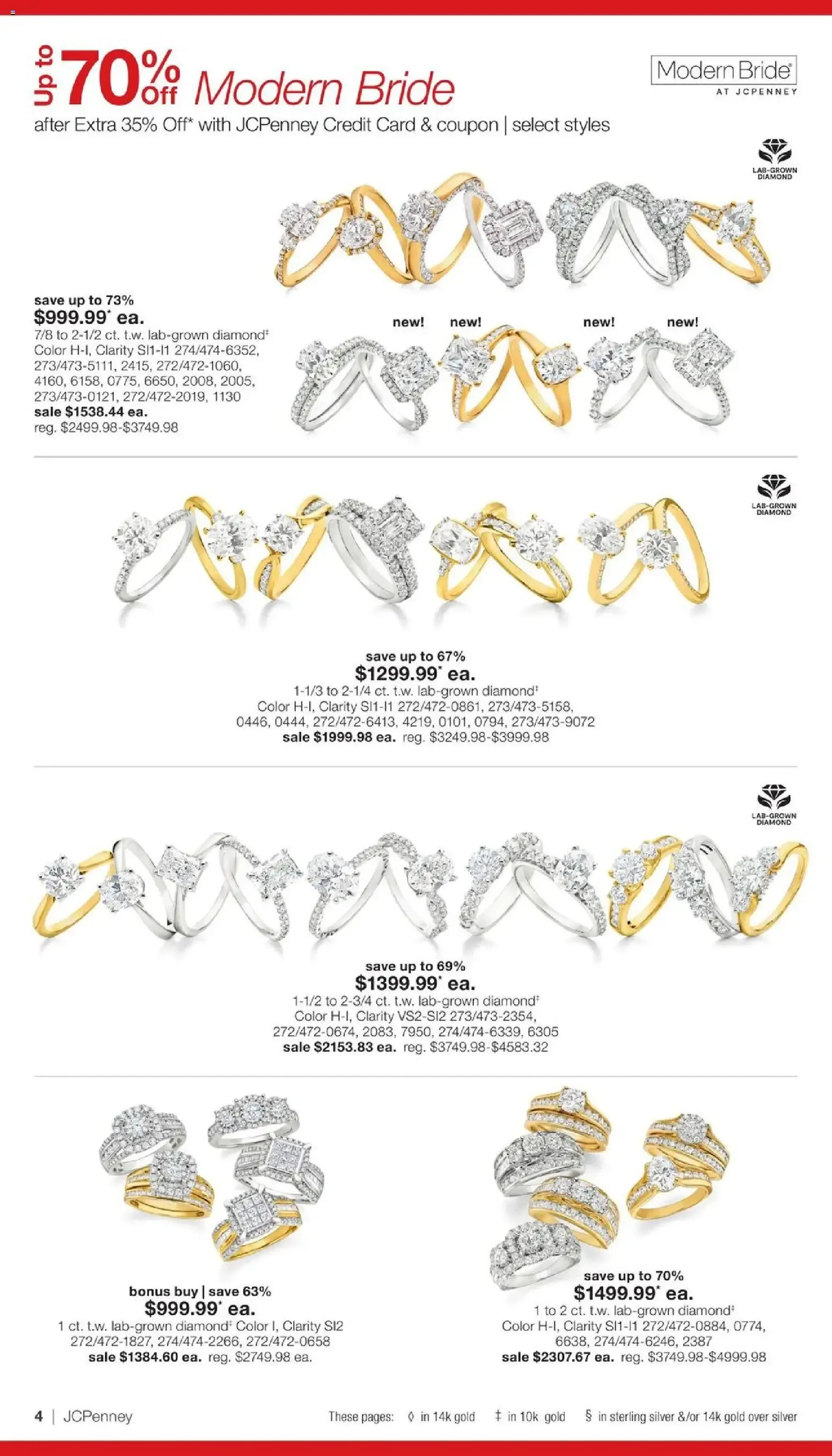 Weekly ad JCPenney Our Biggest Jewelry Sale of the season from September 28 to October 25 2026 - Page 3