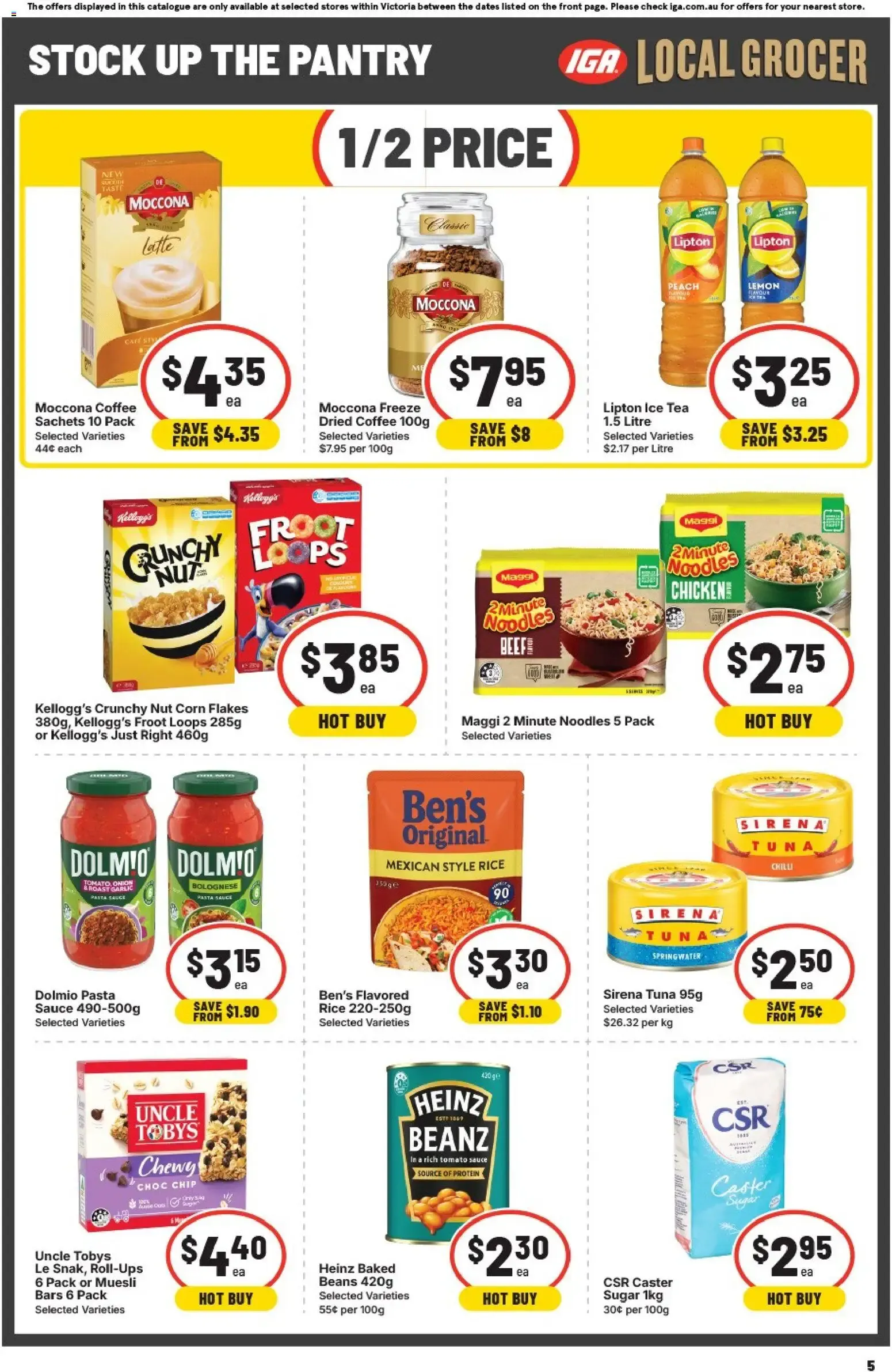 IGA LOCAL GROCER GREAT SAVES AND LOCAL FAVES - Catalogue valid from 30 September to 6 October 2026 - page 5