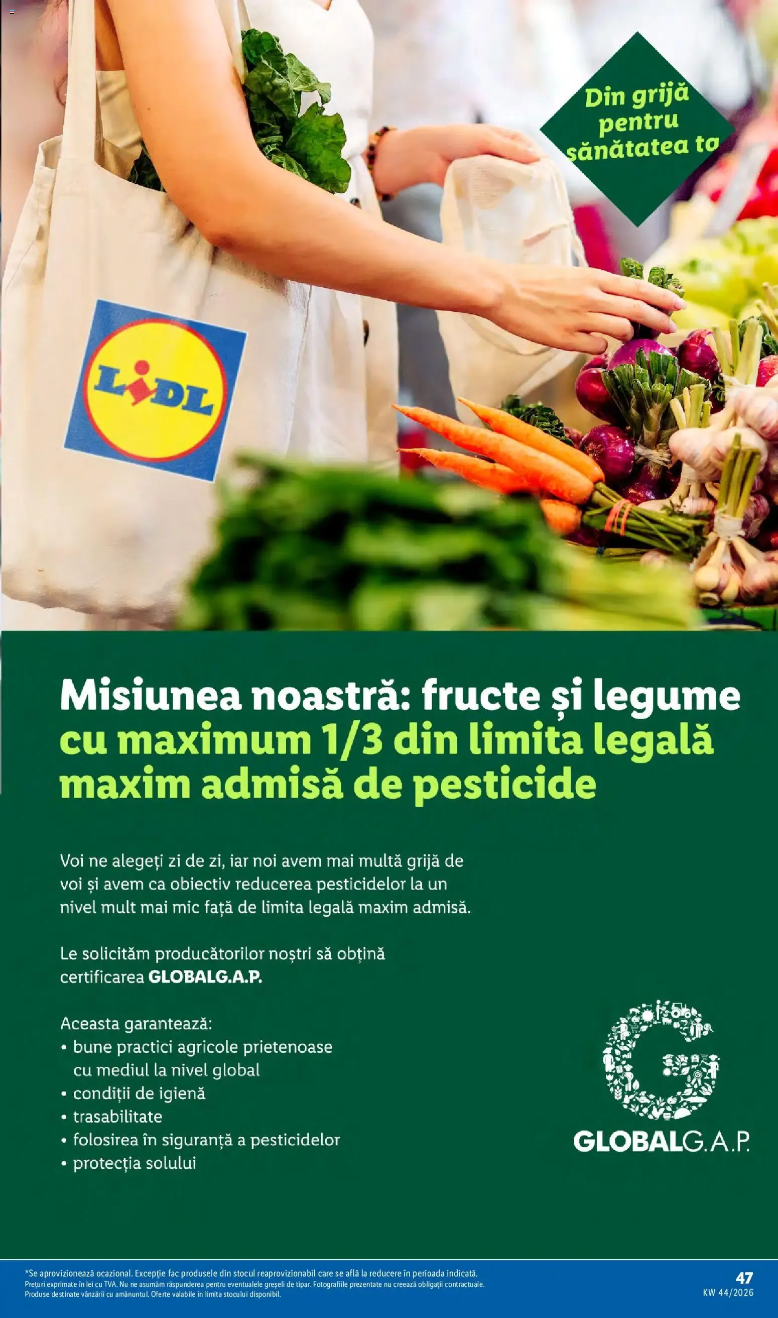 Catalog Catalog LIDL 26.10.2026 - Oferta și Revista online de la 26 octombrie până la 1 noiembrie 2026 - Revista Pagina 47