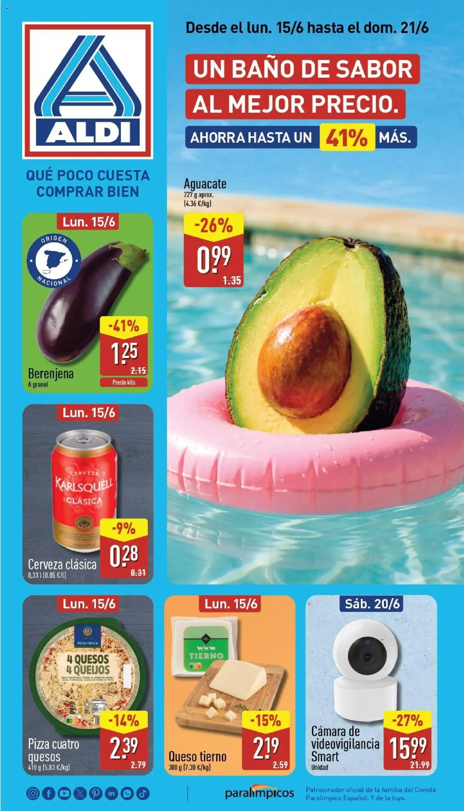 Catálogo de Catálogo de ofertas Aldi 15 de junio al 21 de junio 2026 - Página 1