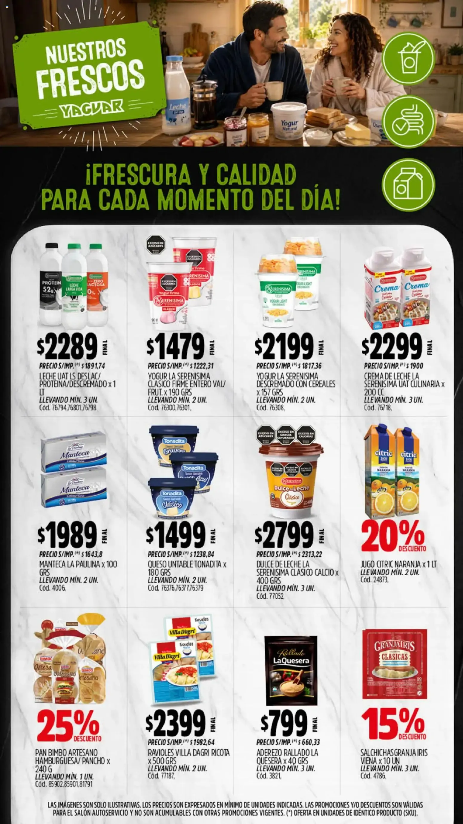 Ofertas de Mayorista Yaguar Precios Bajo Cero 20 de julio al 26 de julio 2026 - Página 8 del catálogo