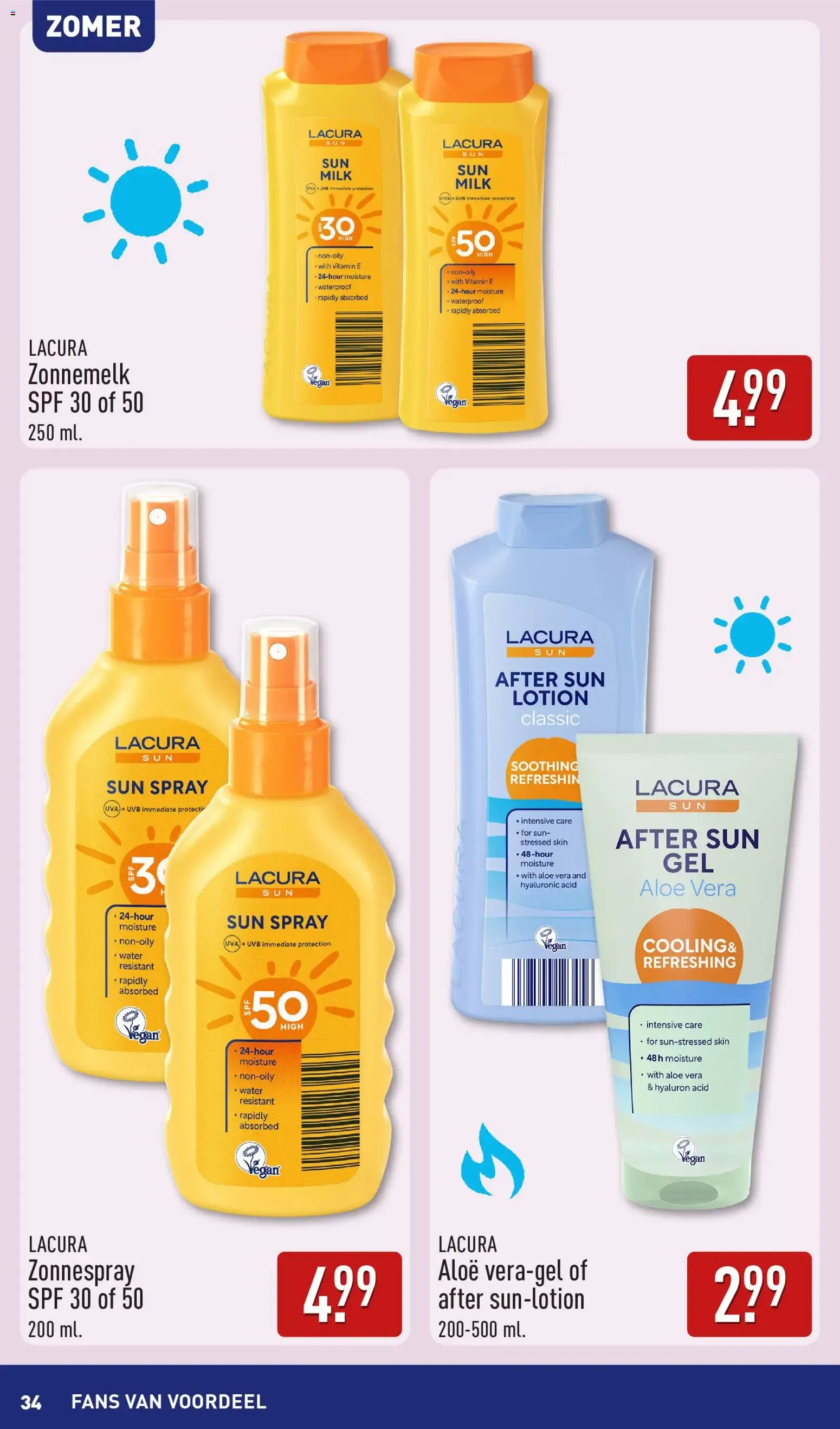 ALDI: ¡Tan Barato, Lo Celebramos! Inspiración Veraniega para BBQ. van 13 juli tot 19 juli 2026 - Folder pagina 34