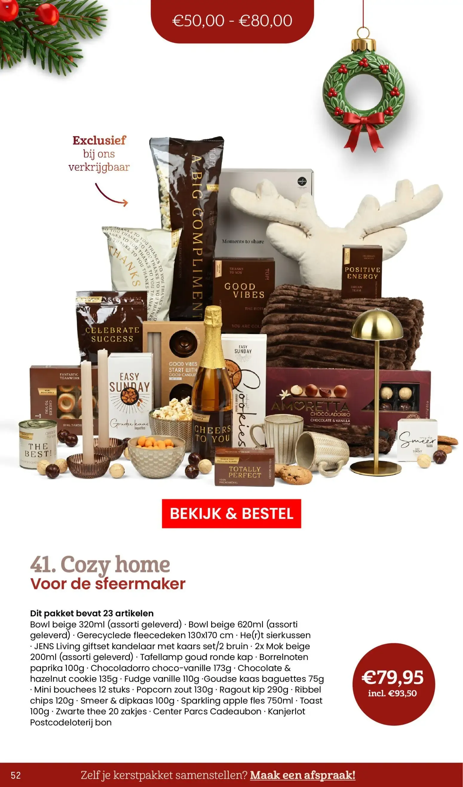 Kerstassortiment 2026 van 20 oktober tot 31 december 2026 - Folder pagina 52