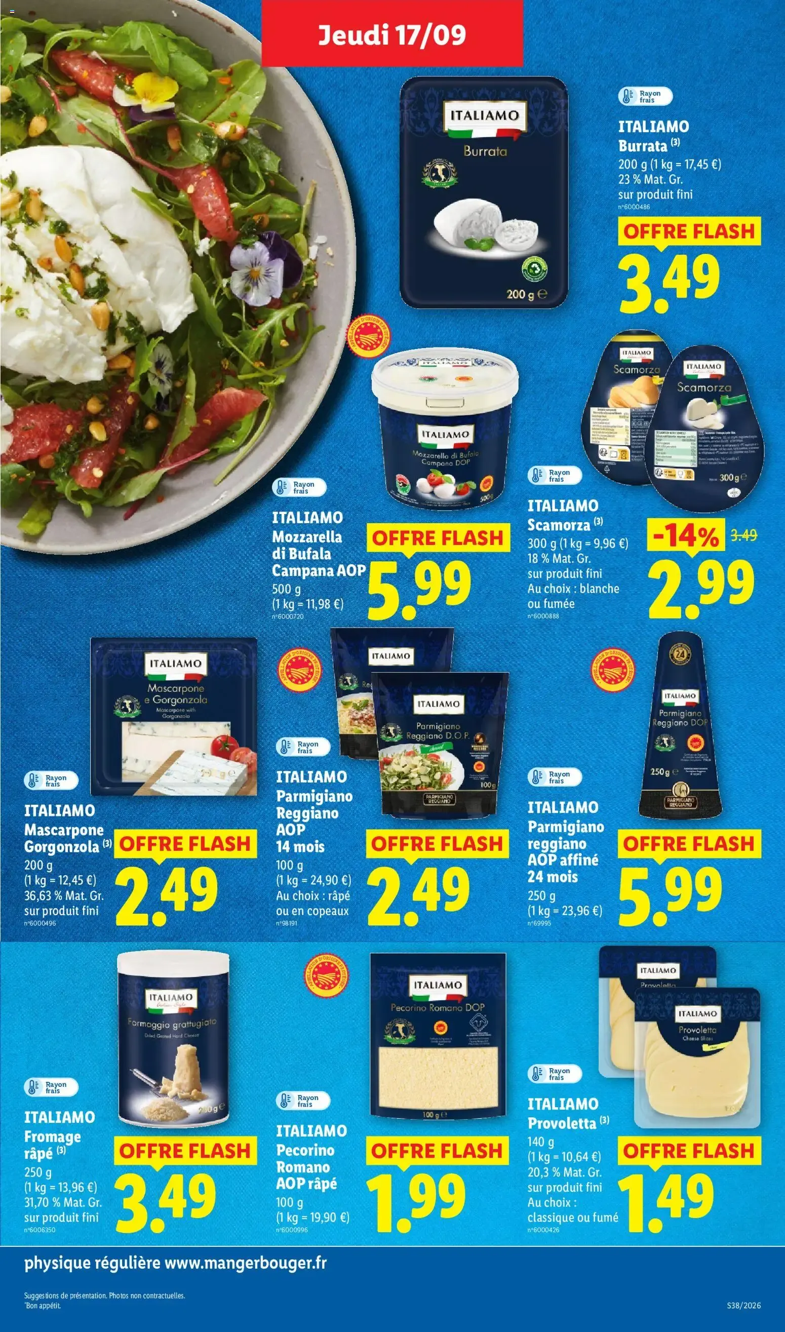Lidl: Cap sur l'Italie! du 17 septembre au 23 septembre 2026 - Catalogue page 19