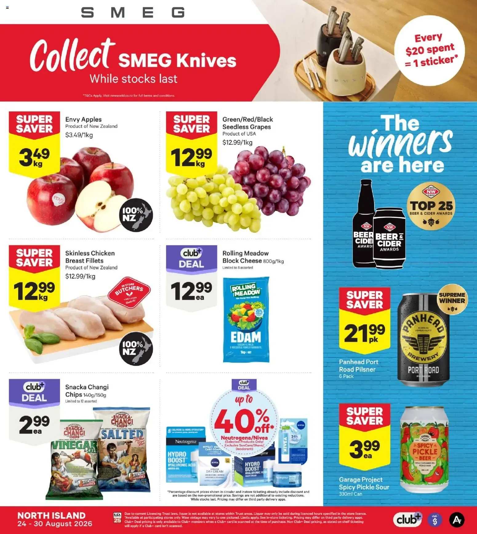 Collect SMEG Knives from 24 August to 30 August 2026 - Catalogue Page 1