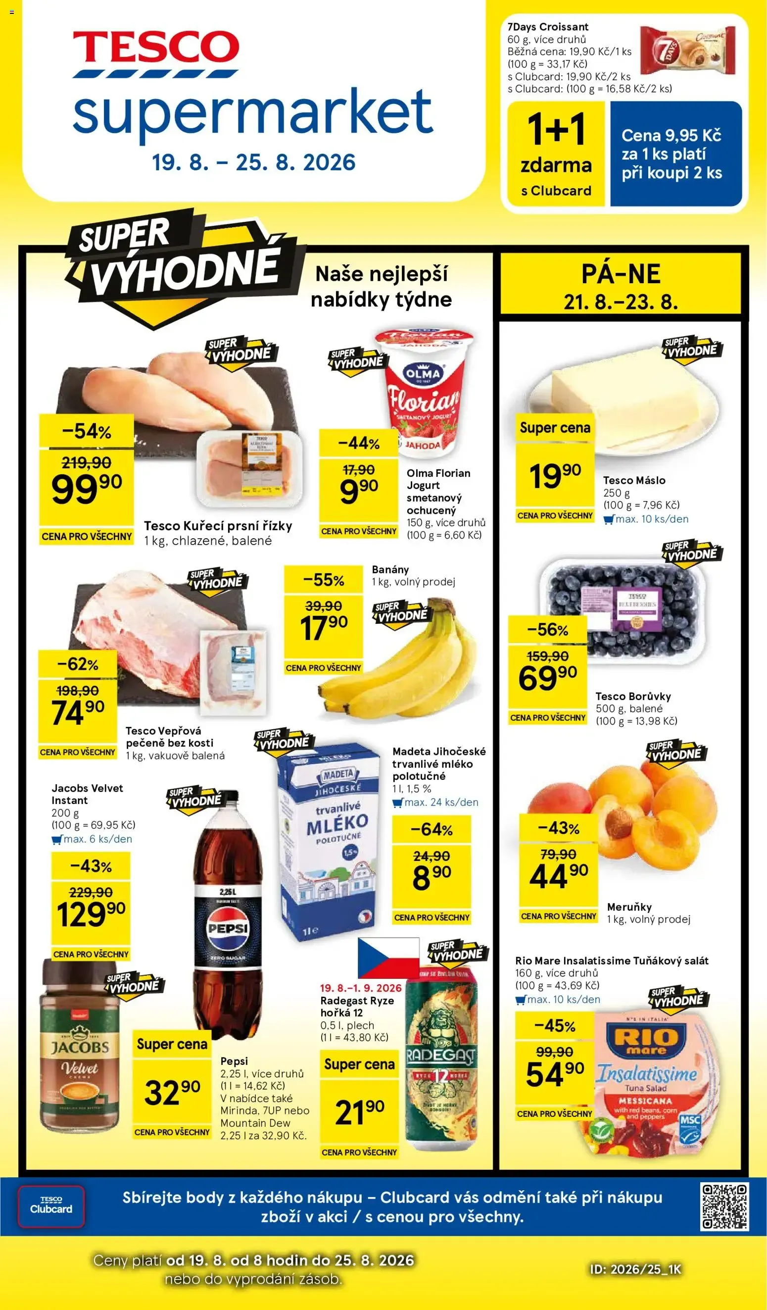 Tesco leták na tento + příští týden 19.08.2026 - 19. srpna 25. srpna 2026 - Page 1