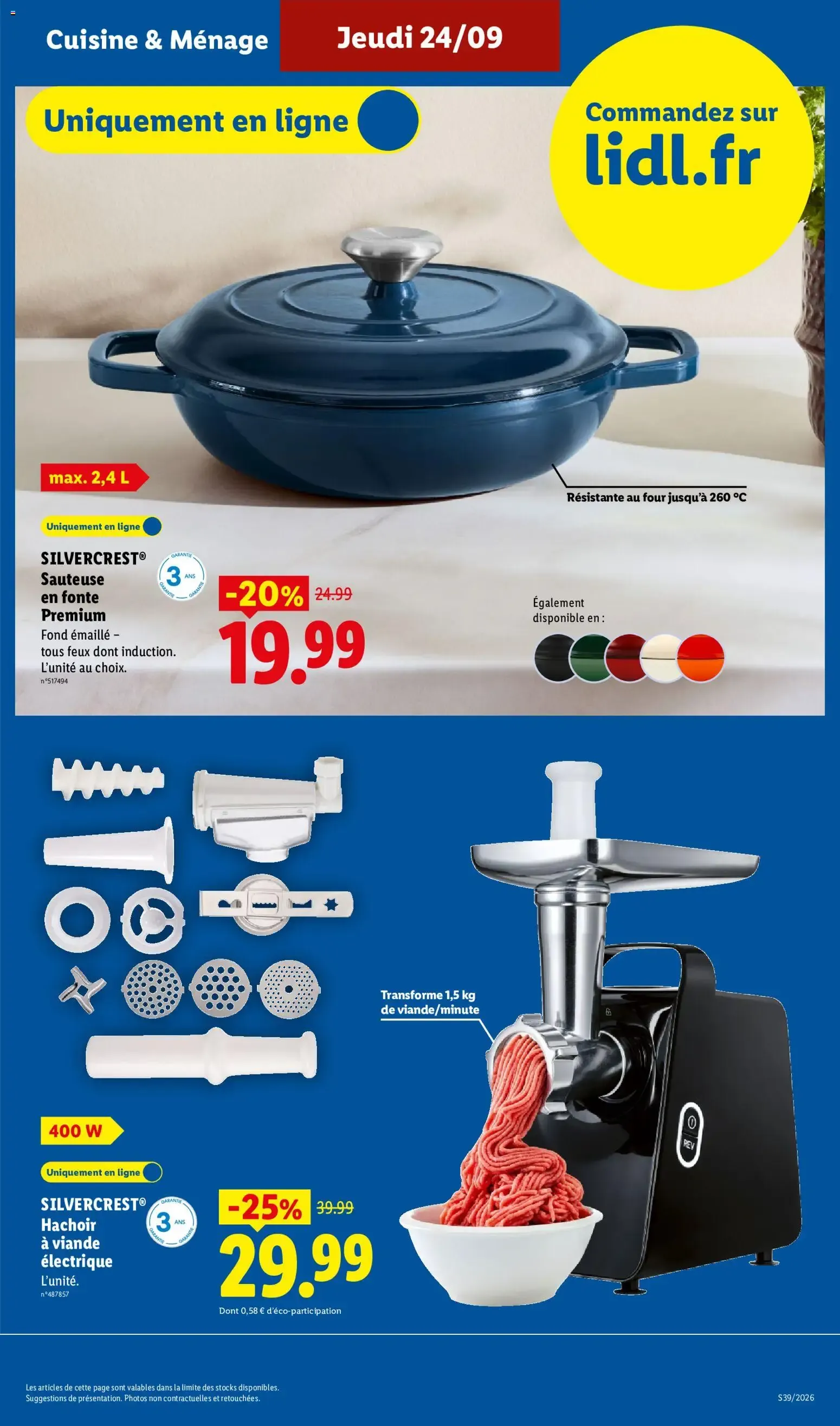 Catalogue LIDL du 24/09/2026 | Promo prospectus en ligne du 24 septembre au 30 septembre 2026 - Catalogue page 7