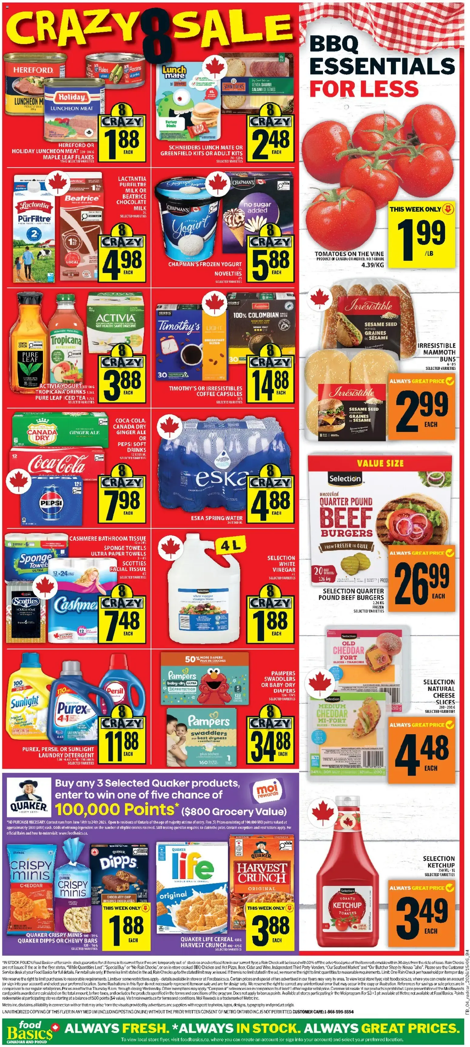 Food Basics weekly flyer / circulaire from Jun 18, 2026 > weekly specials & deals from June 18 to June 24 2026 - flyer page 2