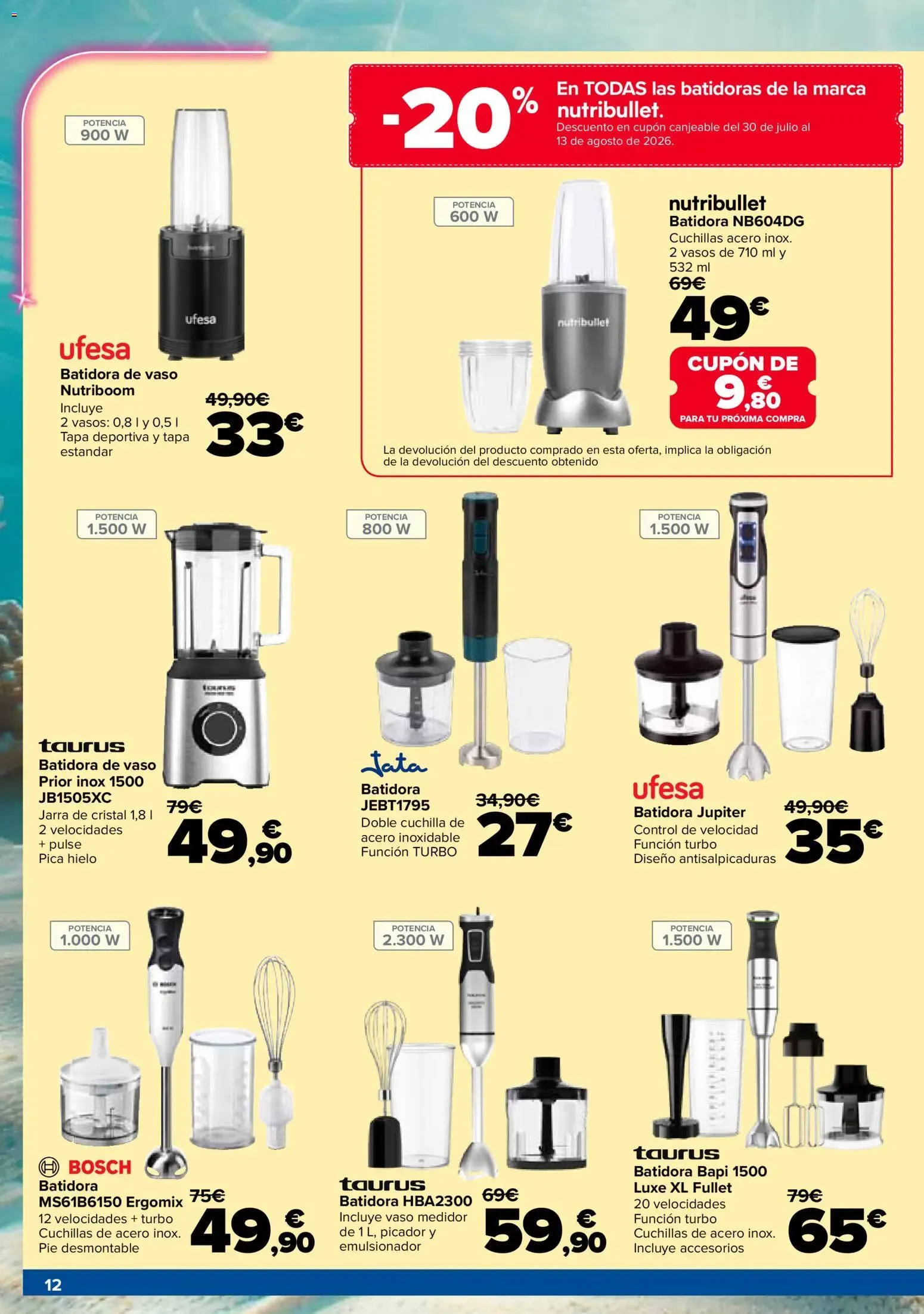 Catálogo de Carrefour Electroverano 14 de julio al 29 de julio 2026 - Página 12