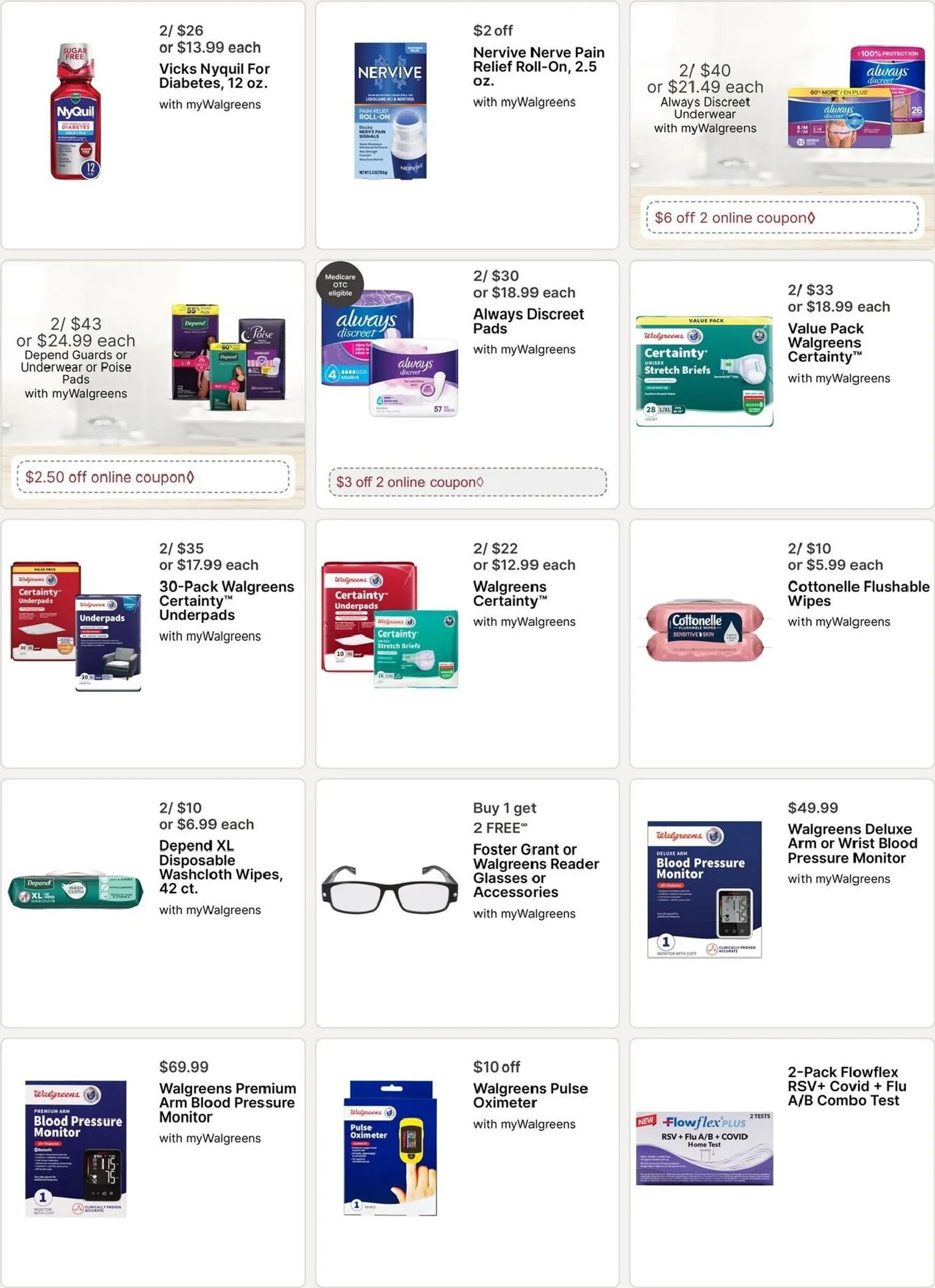 Weekly promotion Walgreens Weekly Ad - Deals of the Week spanning from August 16 to August 22 2026 - Page 10 for Catalogue 365