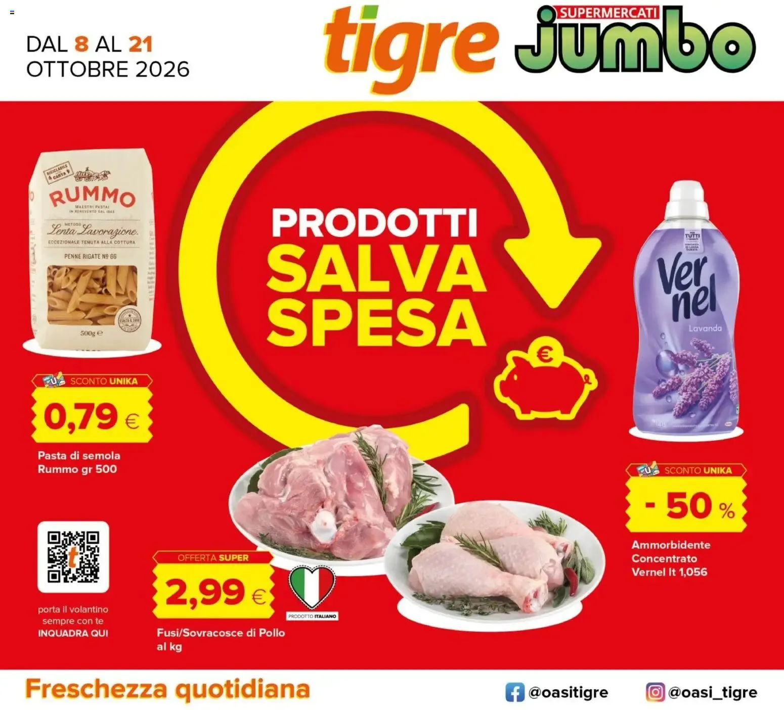 Nuovo Tigre volantino Jumbo dal 08/10/2026 > offerte anteprima 🛍️ da 8 ottobre a 21 ottobre di 2026 - Pagina del volantino 1