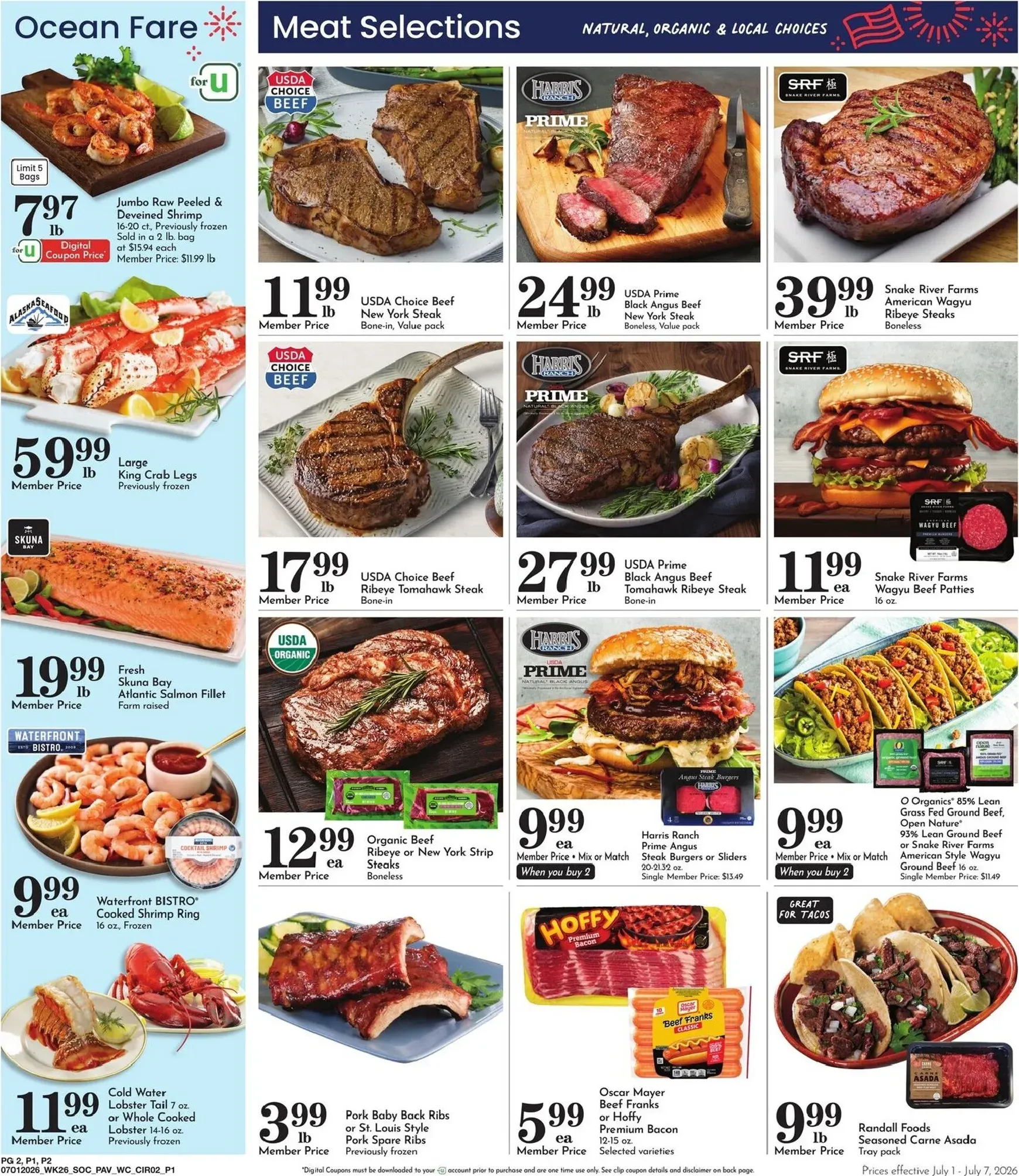 Weekly ad Current Pavilions leaflet valid from Wednesday 07/01/2026 to Tuesday 07/07/2026 from July 1 to July 7 2026 - Page 2