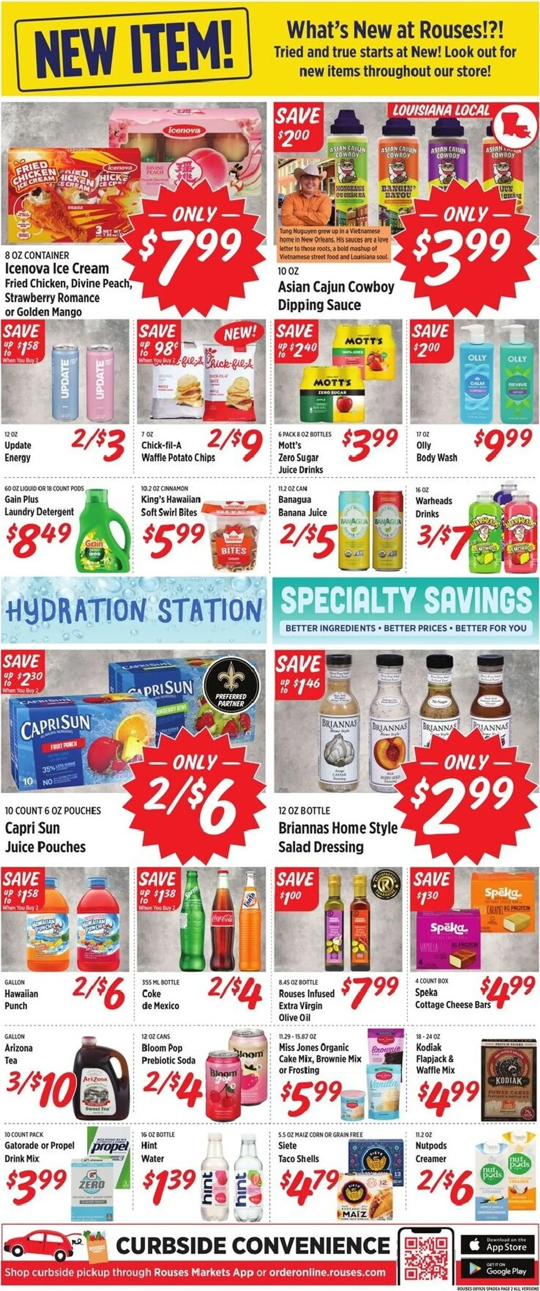 Weekly promotion Current Rouses Markets leaflet valid from Wednesday 08/19/2026 to Wednesday 08/26/2026 spanning from August 19 to August 26 2026 - Page 4 for Catalogue 365