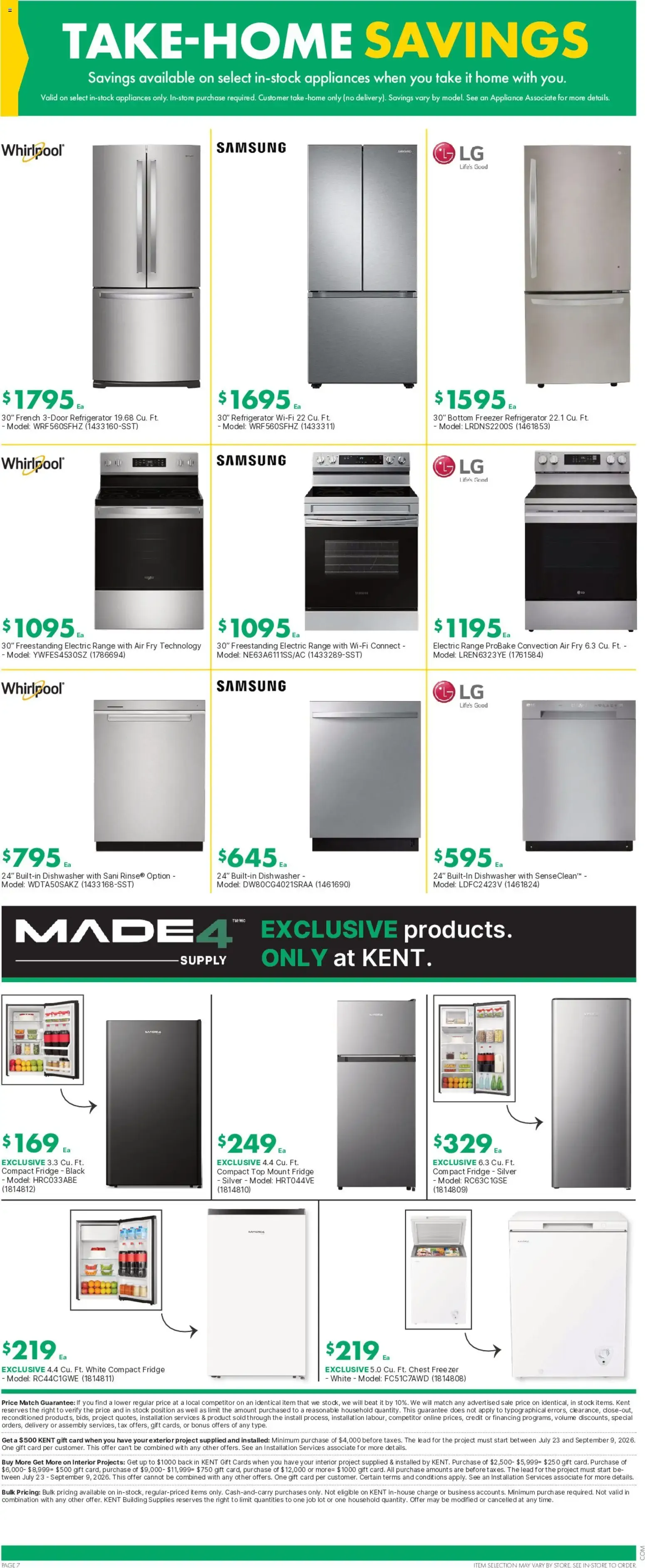 Kent weekly flyer - NS from August 6 to August 12 2026 - flyer page 8