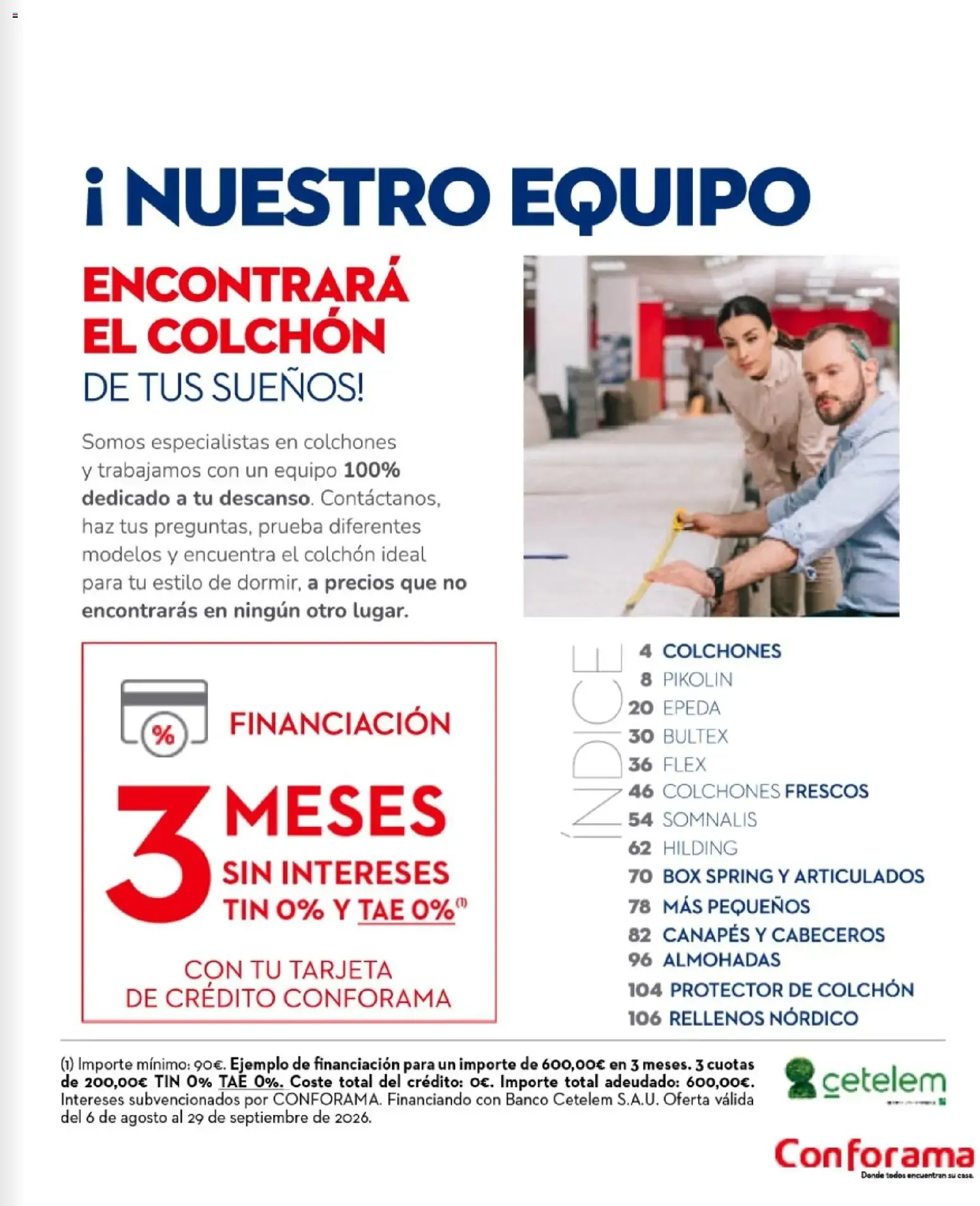 Catálogo de Conforama Camitis 06/08/2026 - 29/09/2026 6 de agosto al 29 de septiembre 2026 - Página 7