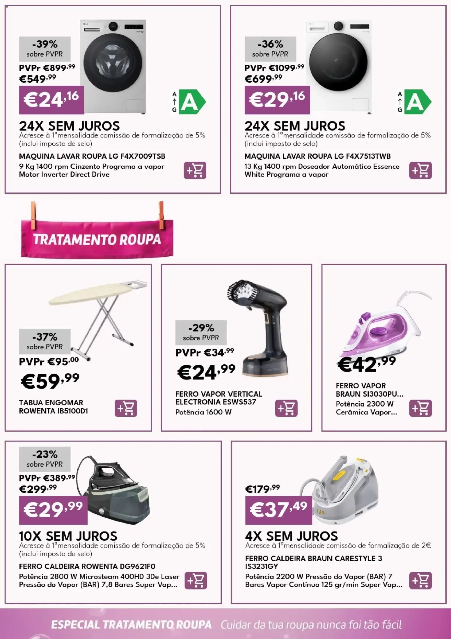 Folheto Radio Popular Especial Tratamento De Roupa » de 07/10/2026 - 21/10/2026 de 7 de outubro até 21 de outubro 2026 - Pagina 4