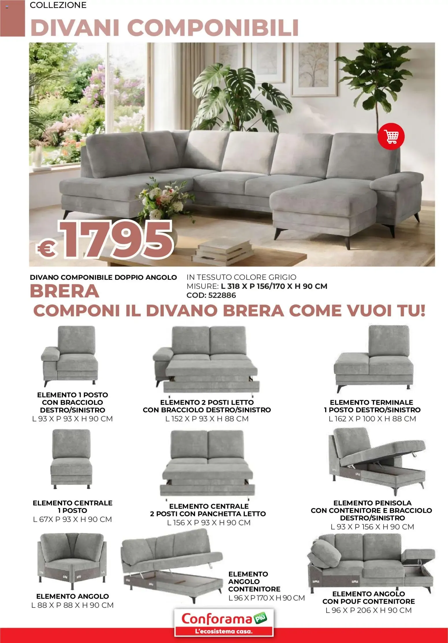 COLLEZIONE DIVANI da 11 febbraio a 30 settembre di 2026 - Pagina del volantino 39