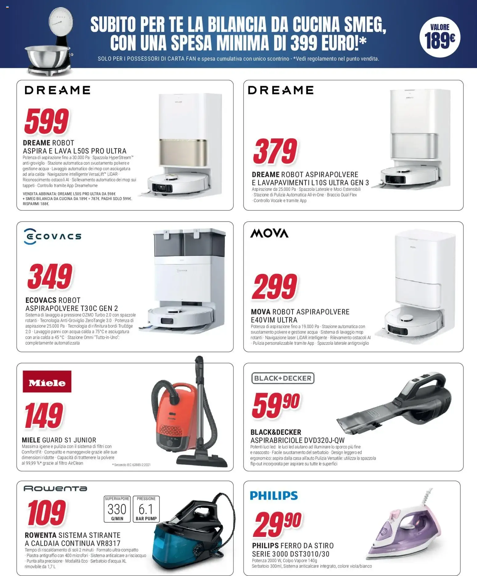 ABBINATA IN CUCINA FIRMATA SMEG da 17 settembre a 30 settembre di 2026 - Pagina del volantino 20