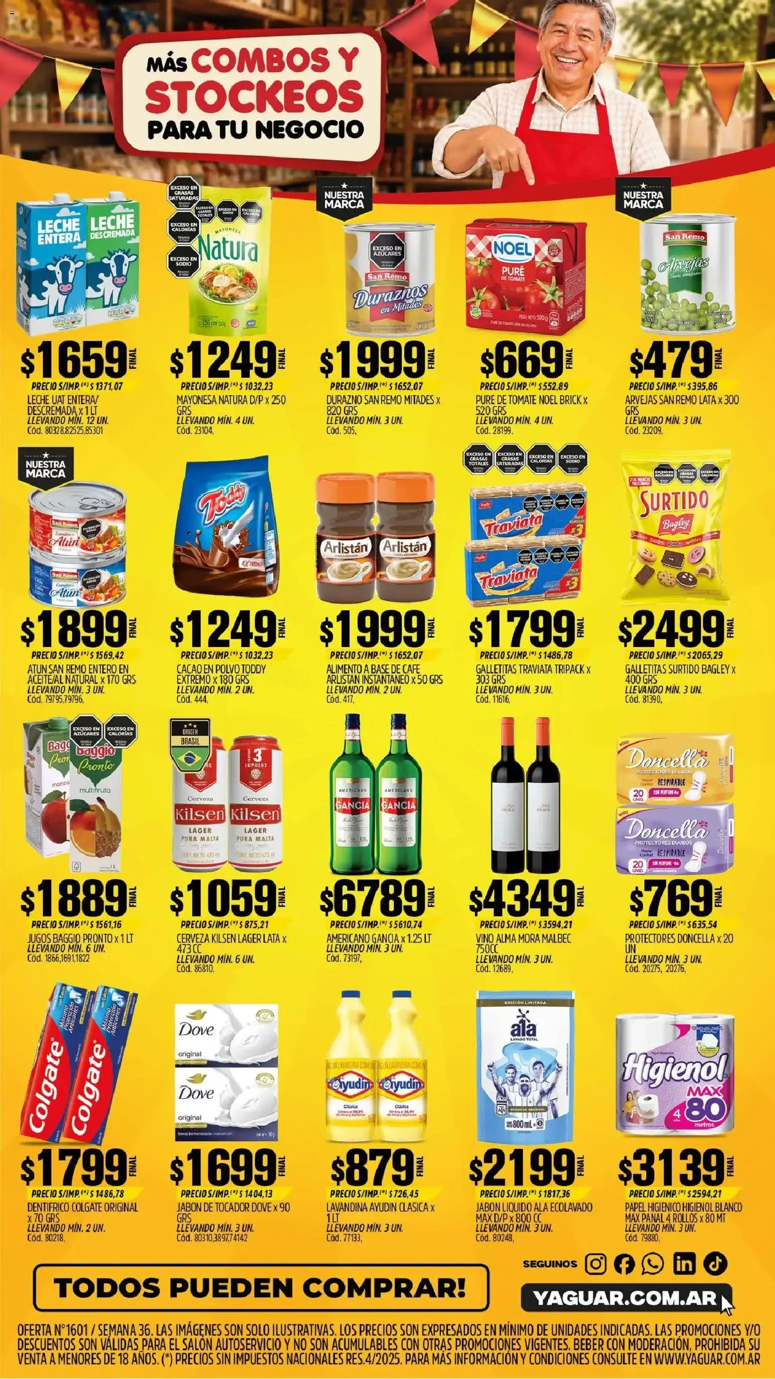 Ofertas de Mayorista Yaguar - Mes del Almacenero - San Juan 31 de agosto al 5 de septiembre 2026 - Página 2 del catálogo