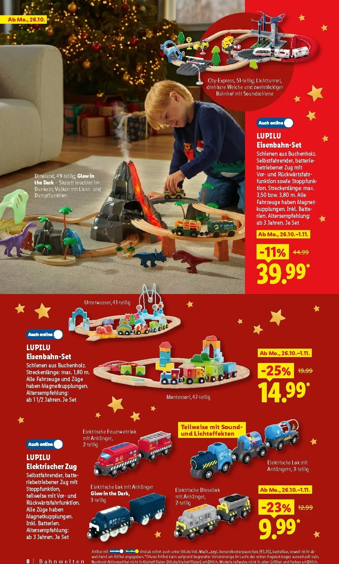Lidl - Entdecke zahlreiche Geschenkideen Prospekt – von Montag 19.10.2026 bis Donnerstag 24.12.2026 von 26. Oktober bis 24. Dezember 2026 - Prospekt seite 8