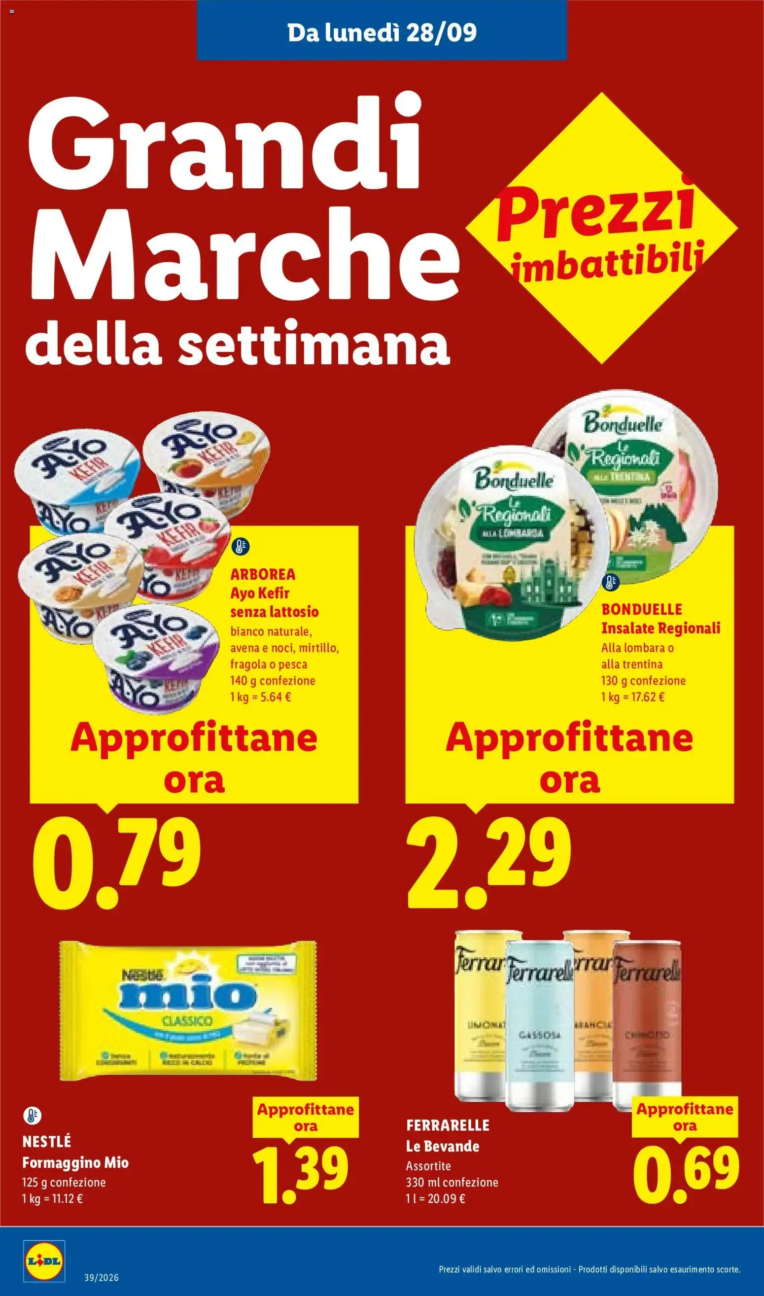 LIDL Sotto Prezzi da 24 settembre a 30 settembre di 2026 - Pagina del volantino 48