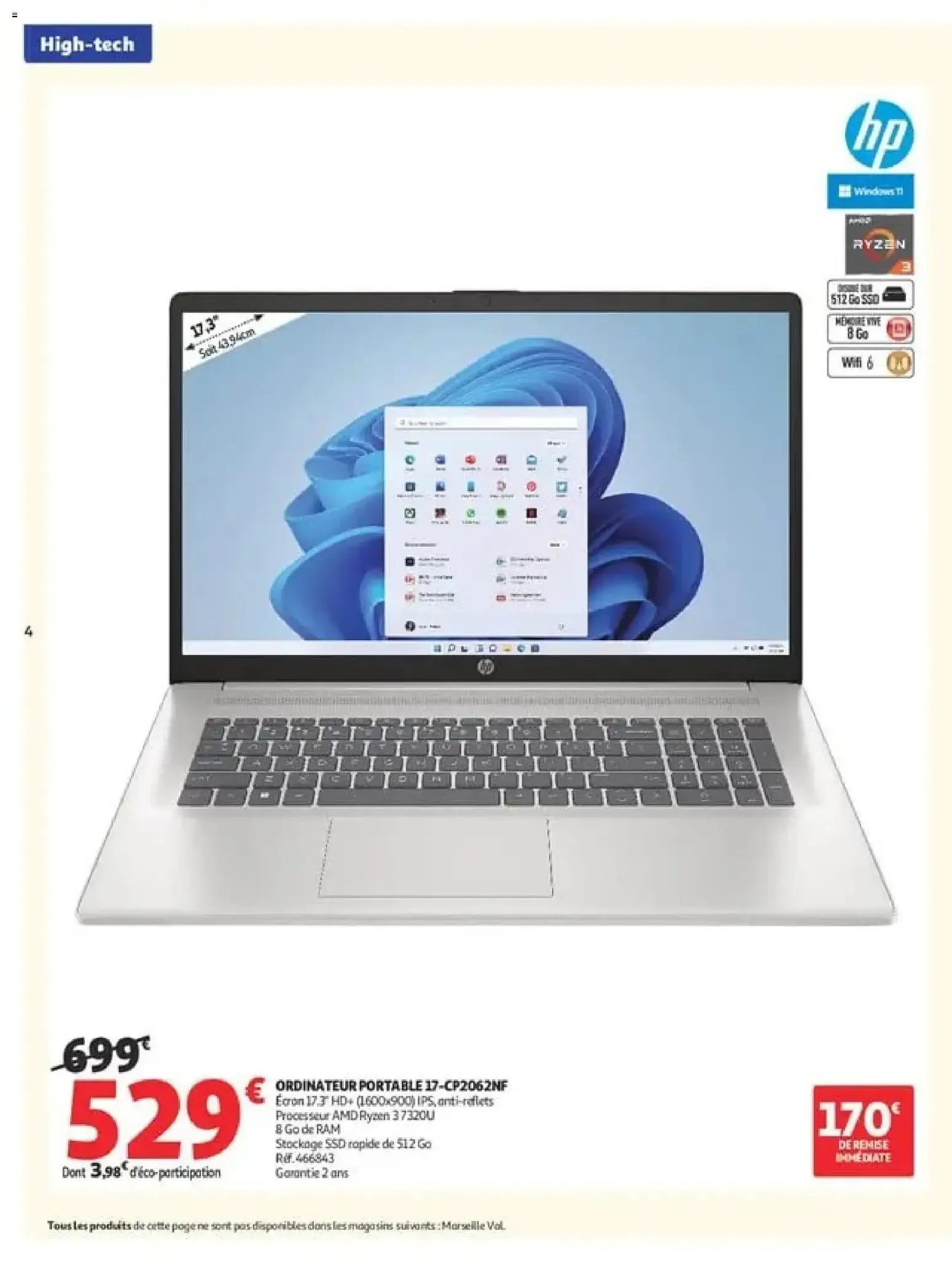 Auchan - Promos rentrée étudiants à partir du 18/08/2026 - promo en ligne du 18 août au 6 septembre 2026 - Catalogue page 4
