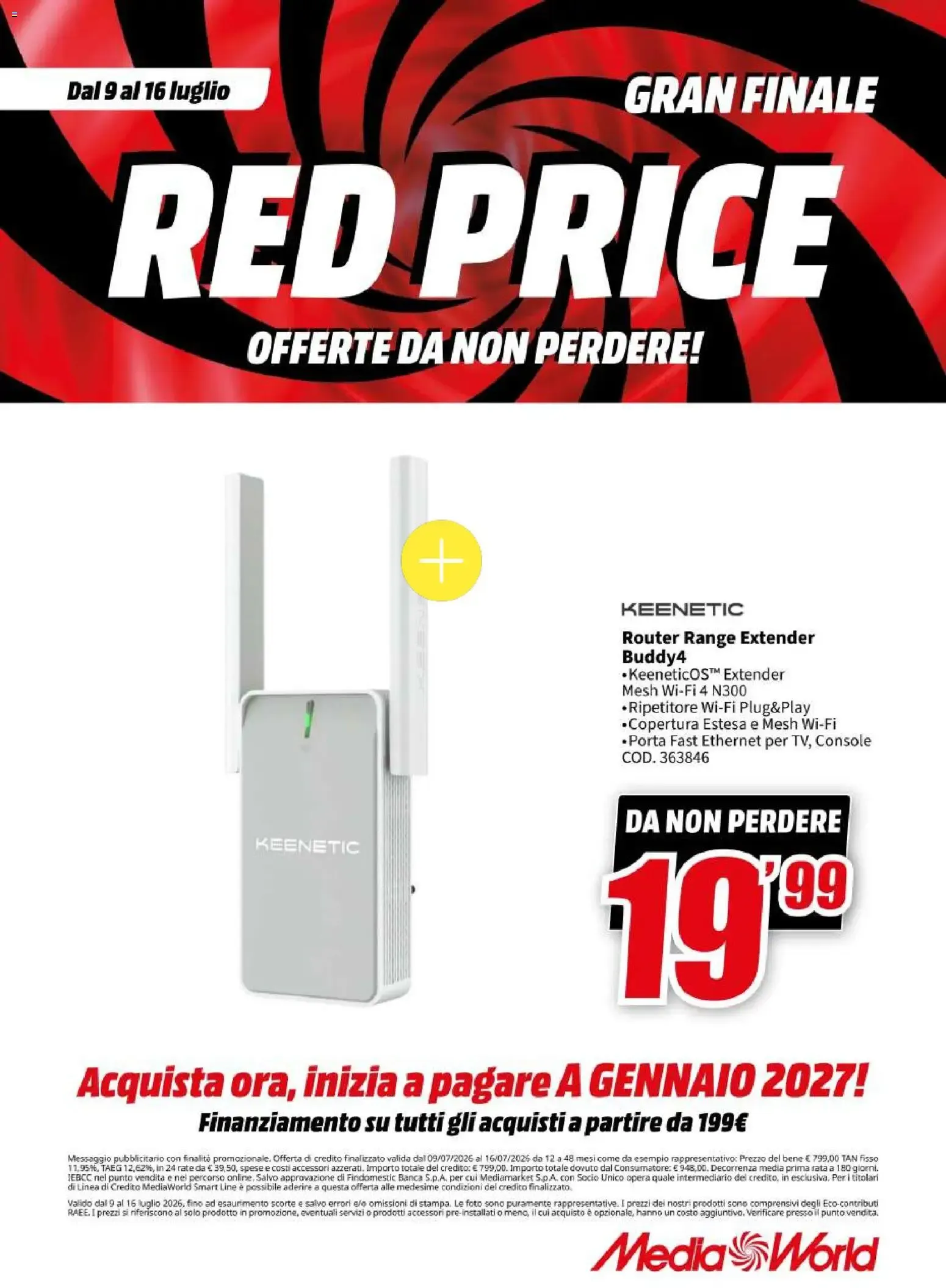 GRAN FINALE RED PRICE - OFFERTE DA NON PERDERE! da 9 luglio a 16 luglio di 2026 - Pagina del volantino 18