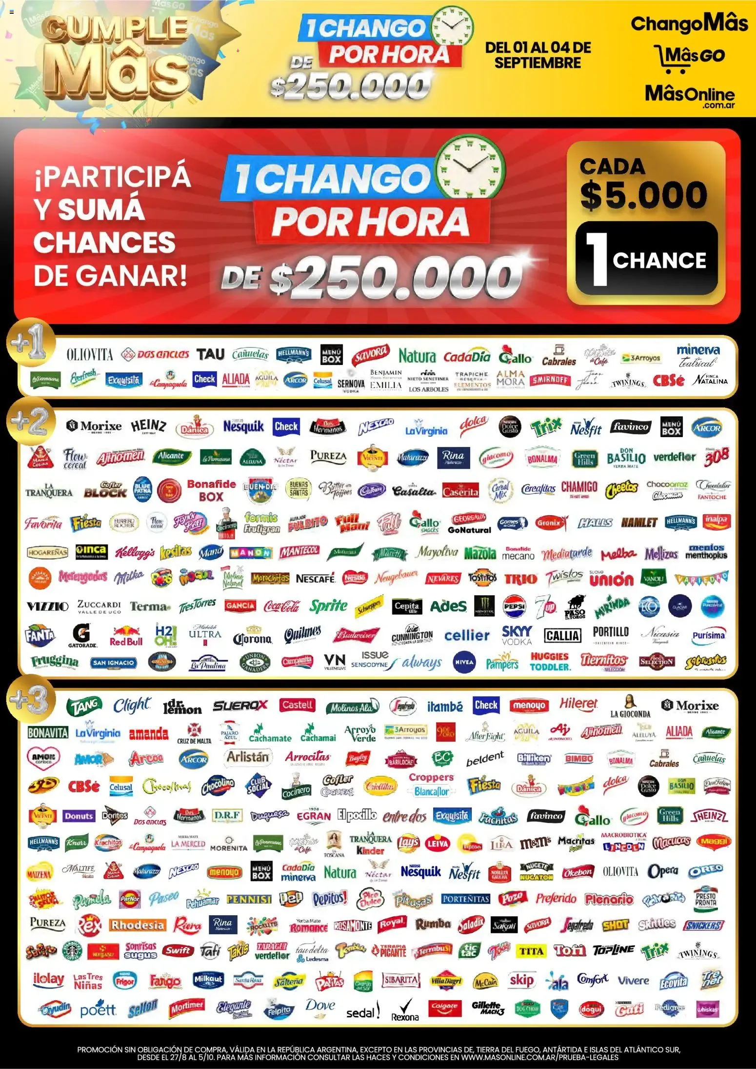 Ofertas de Changomas - Promos del finde || del 01/10/2026 - 04/10/2026 || Catálogo 1 de octubre al 4 de octubre 2026 - Página 5 del catálogo