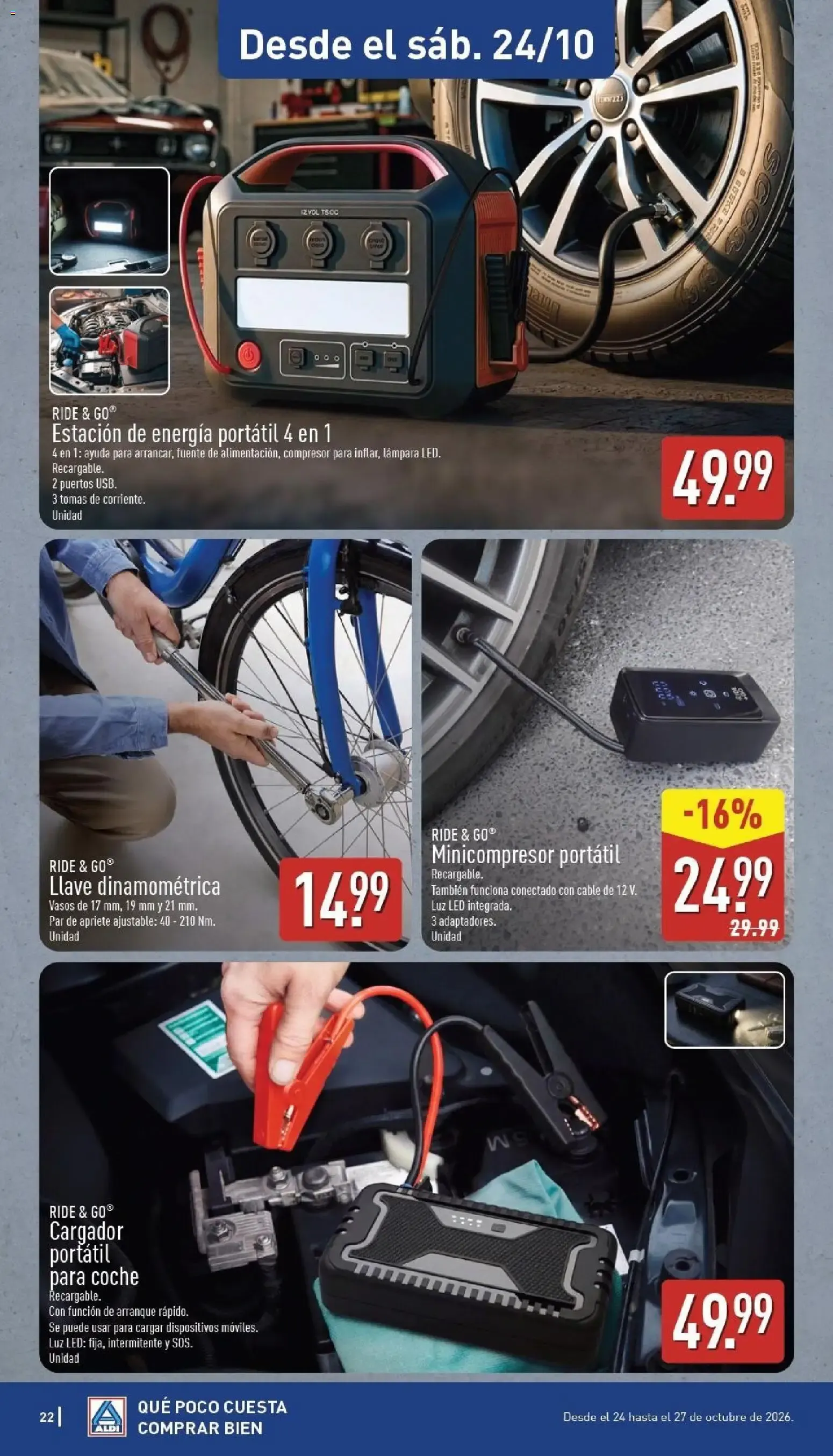 Catálogo de Aldi folleto Península del 19/10/2026 | Catálogo 19 de octubre al 25 de octubre 2026 - Página 22