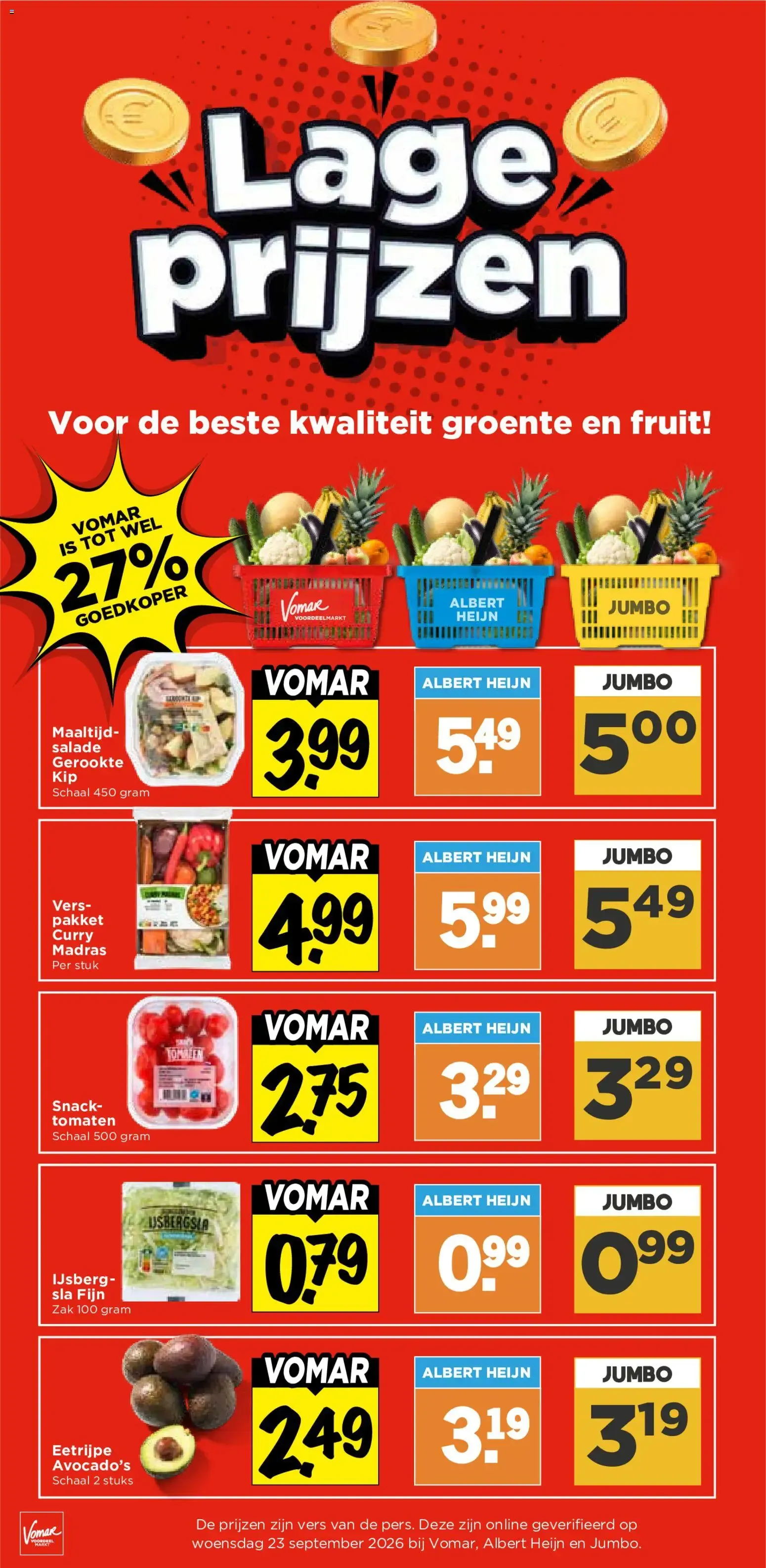 Vomar Actie! De beste acties van Nederland! van 3 oktober tot 9 oktober 2026 - Folder pagina 19