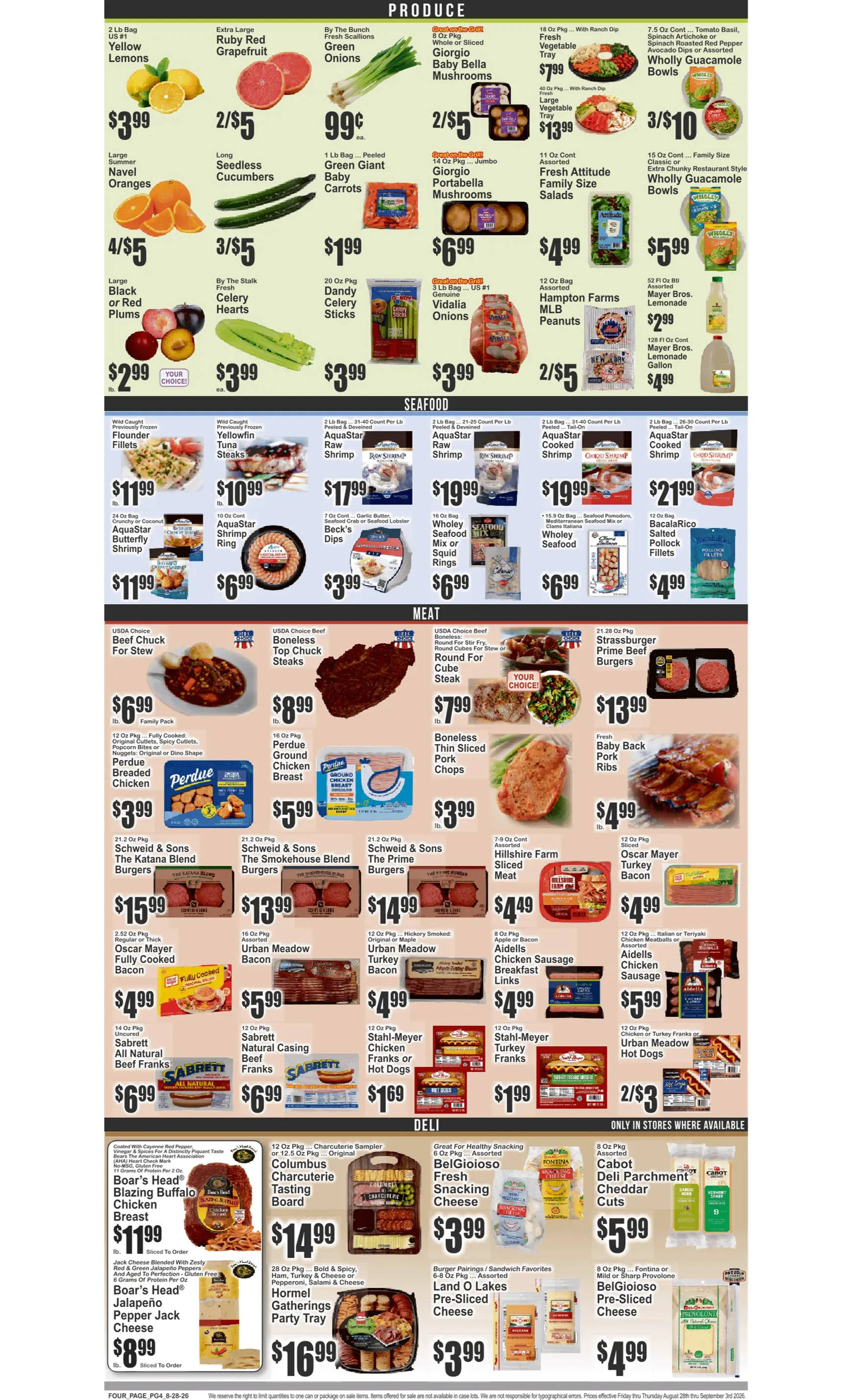 Weekly ad Current Key Food leaflet valid from Friday 08/28/2026 to Thursday 09/03/2026 from August 28 to September 3 2026 - Page 5