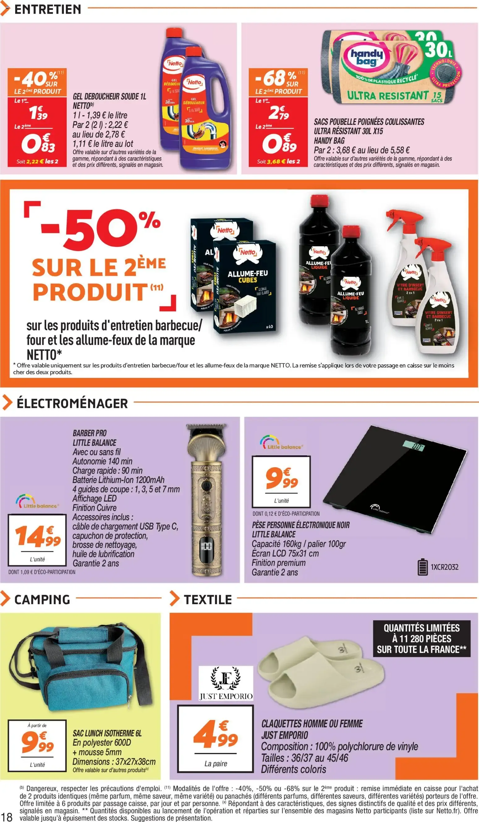 Netto catalogue à partir du 16/06/2026 - promo en ligne du 16 juin au 22 juin 2026 - Catalogue page 18