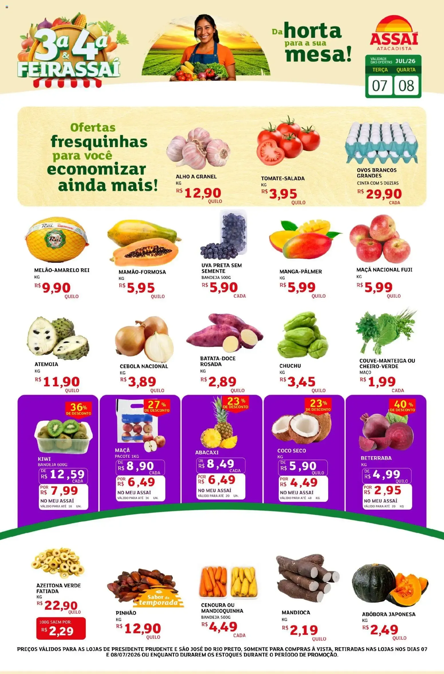 Encarte de Assaí Atacadista ofertas - SP de 07/07/2026 | Promoções Online 7 de julho até 8 de julho 2026 - Pagina 1