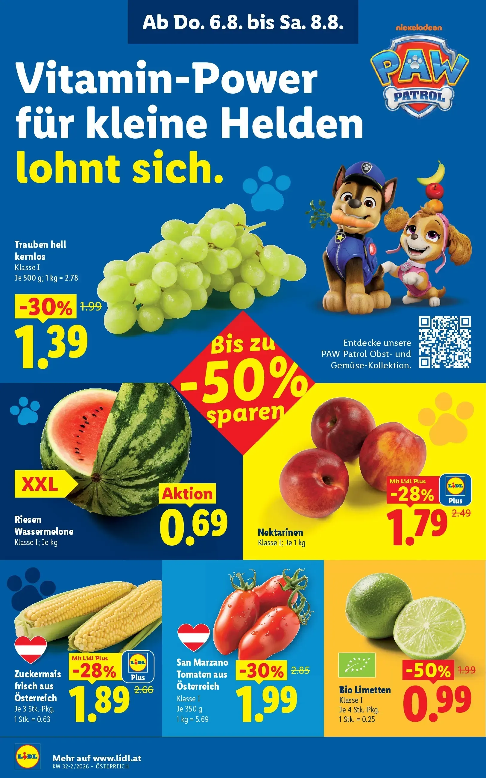 Lidl Plus Österreichs günstigste Preise von 6. August bis 8. August 2026 - Flugblätt seite  6