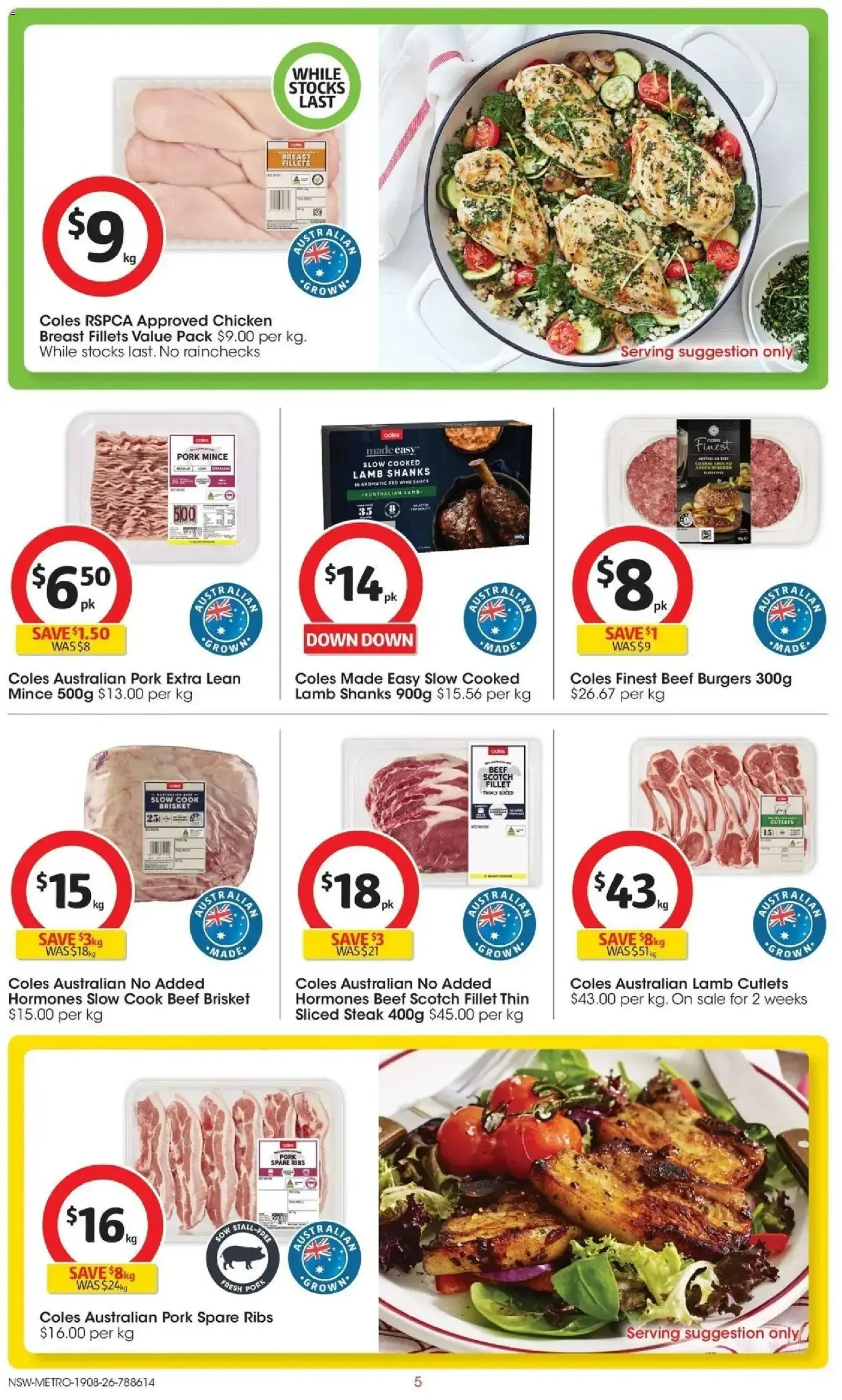Coles catalogue valid from 19/08/2026 > Online Australia - Catalogue valid from 19 August to 25 August 2026 - page 5