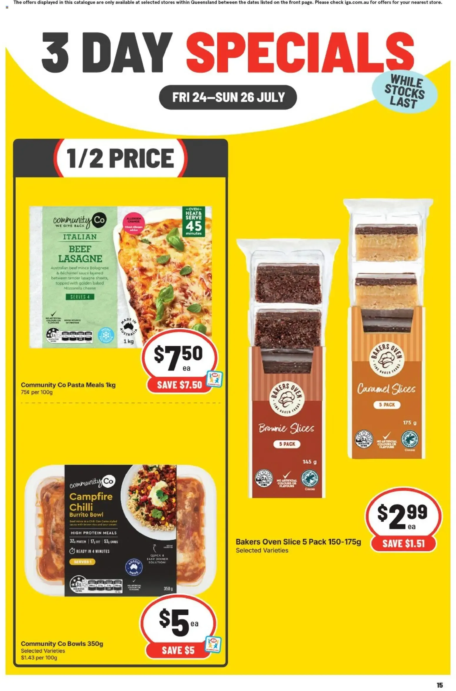 3 DAY SPECIALS - Catalogue valid from 24 July to 26 July 2026 - page 2