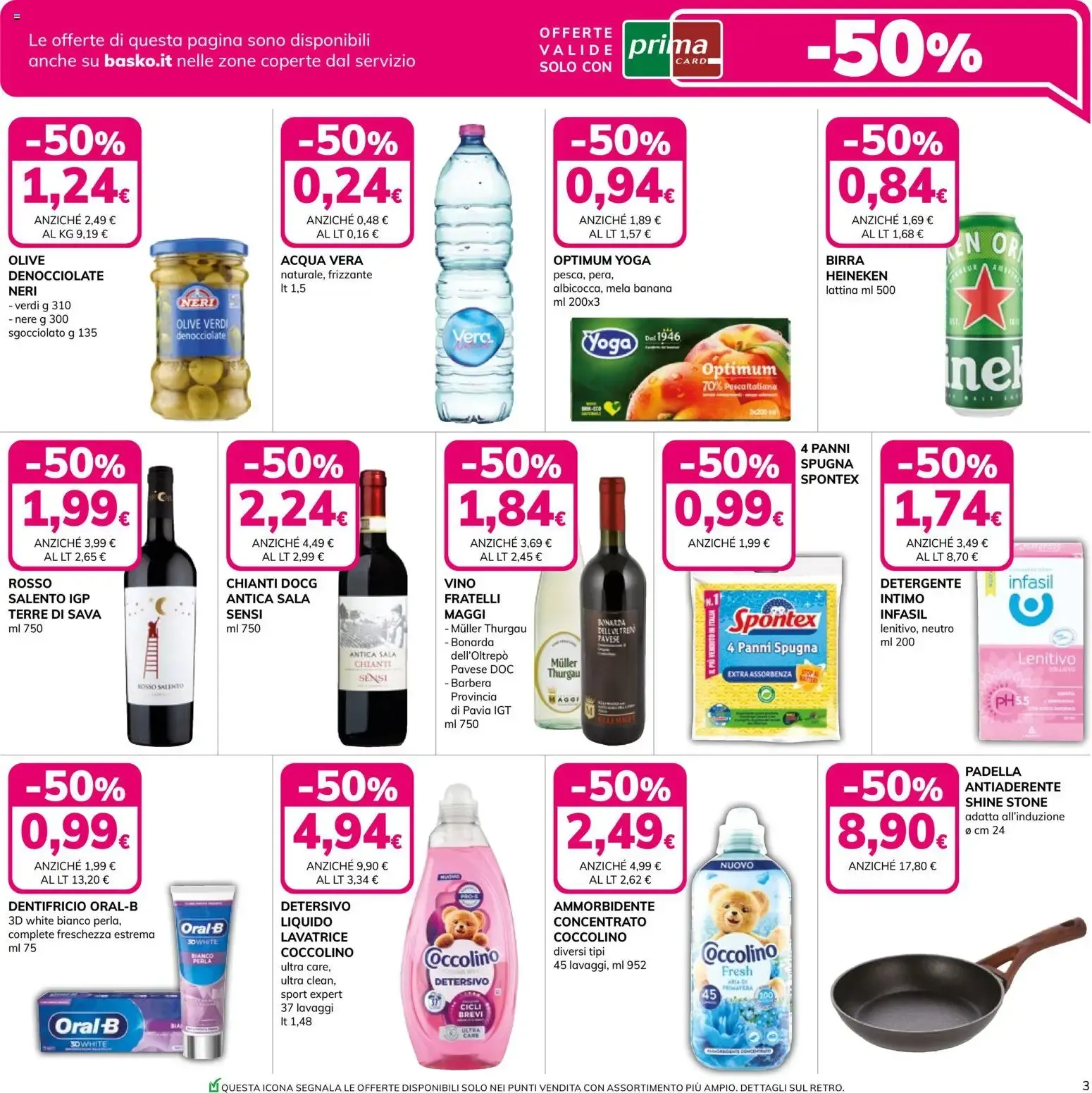 Basko: Ofertas Semanales -50% da 15 settembre a 28 settembre di 2026 - Pagina del volantino 3