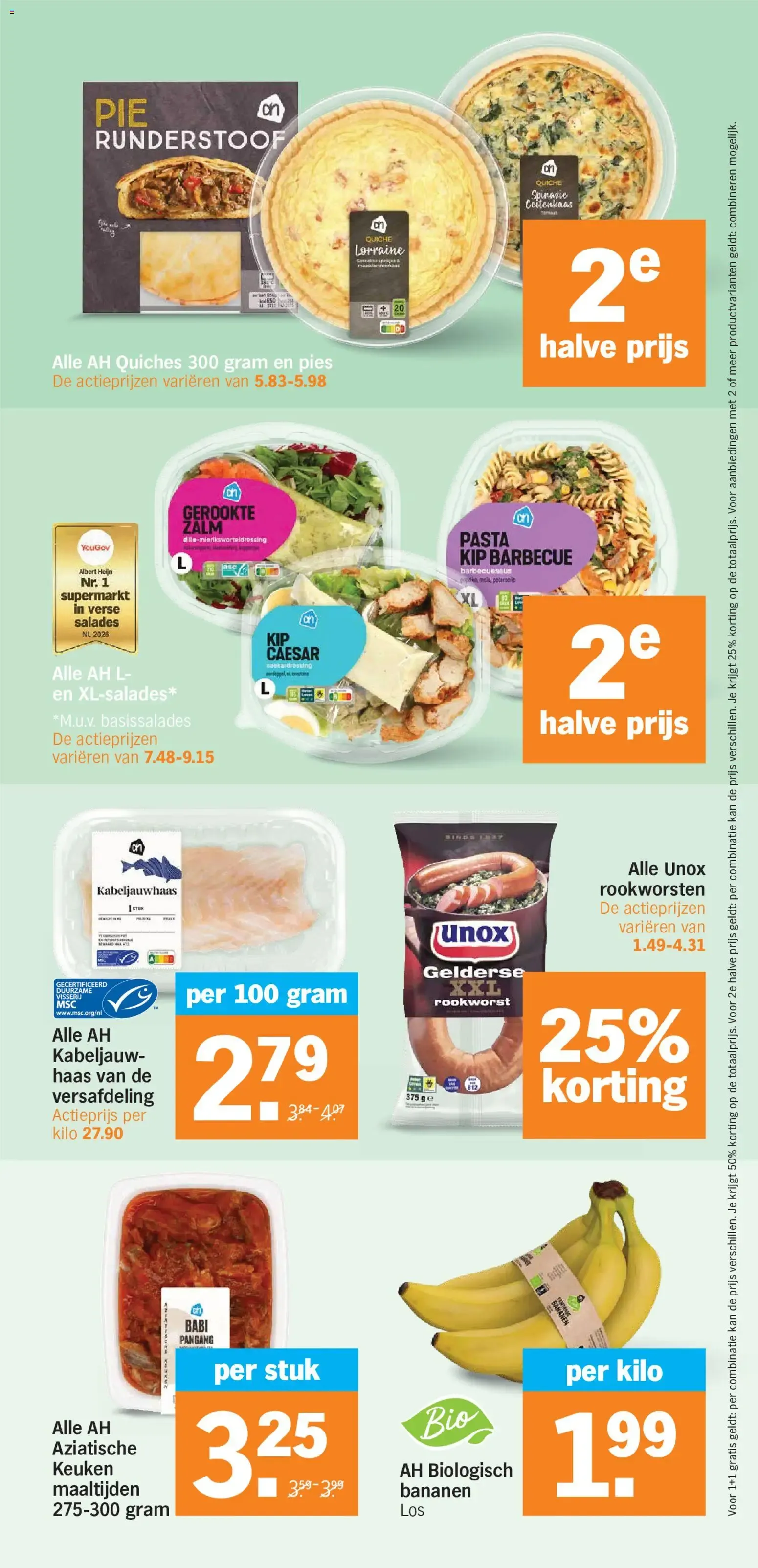 AH Bonus: Uvas rojas 1+1 gratis van 12 oktober tot 18 oktober 2026 - Folder pagina 14