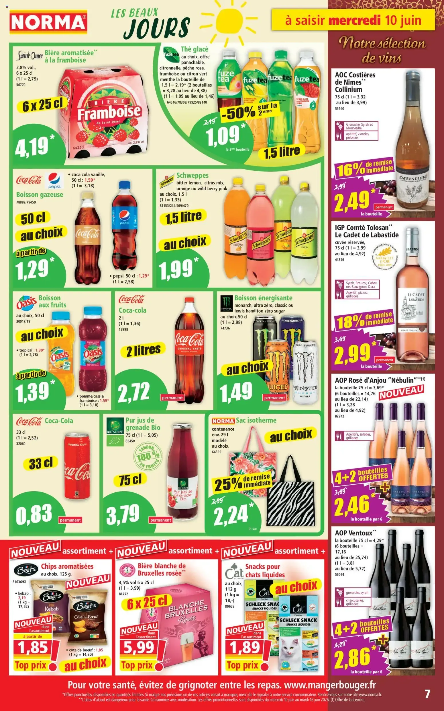 Norma catalogue à partir du 10/06/2026 - promo en ligne du 10 juin au 14 juin 2026 - Catalogue page 7