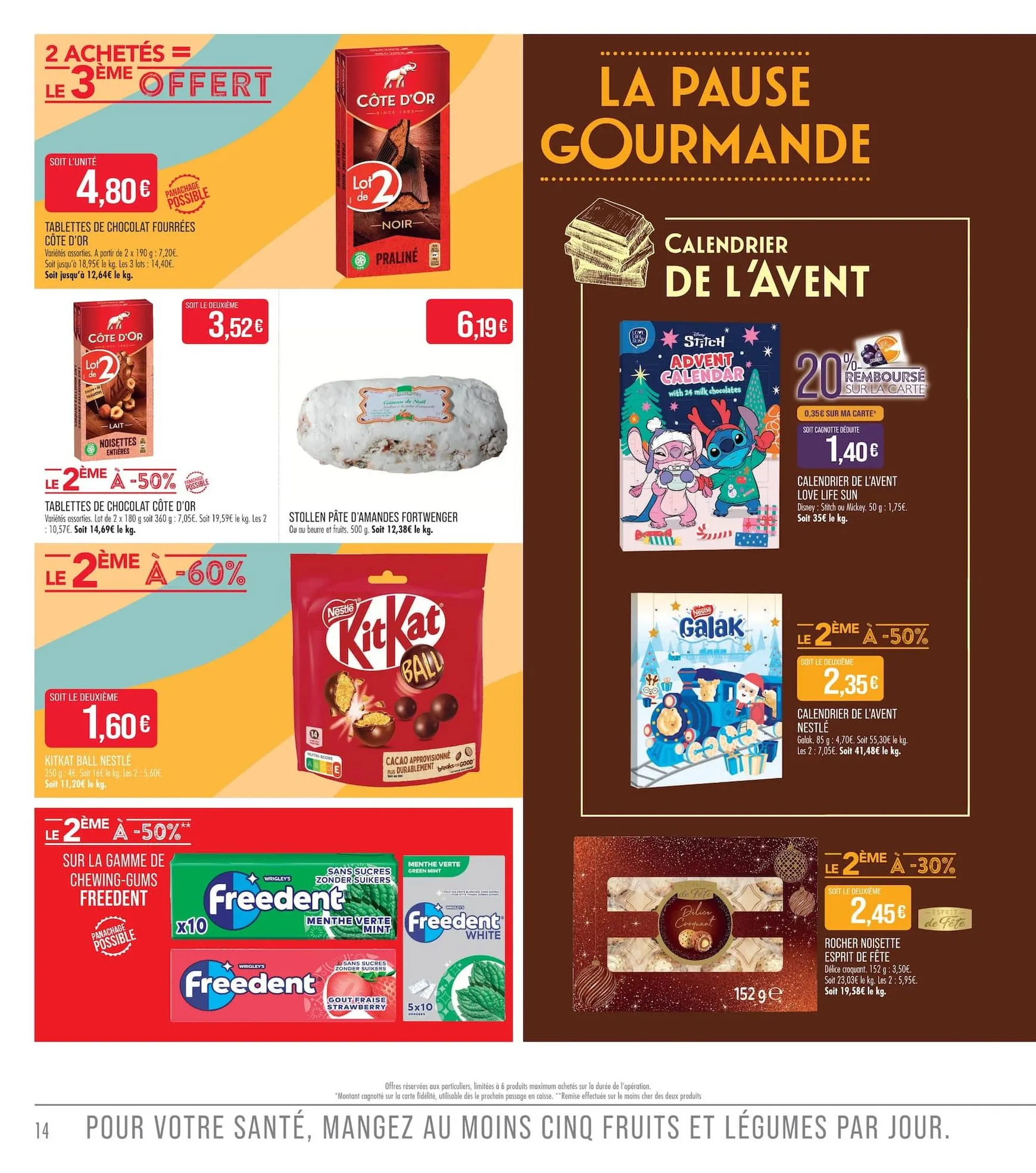Prospectus Match - La Match Mania valide du du mardi 27/10/2026 au du dimanche 08/11/2026 du 27 octobre au 8 novembre 2026 - Catalogue page 14