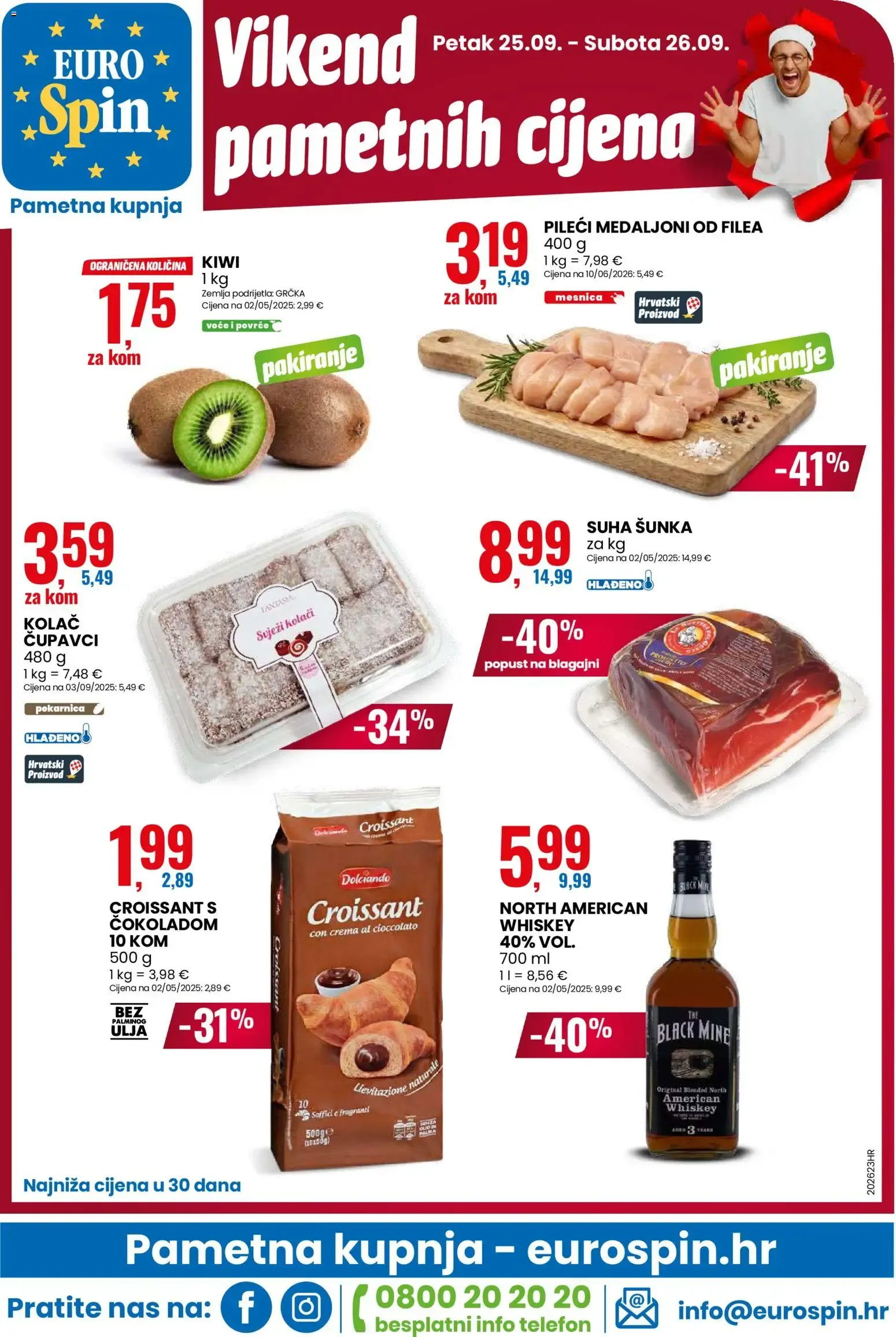 Katalog Eurospin Katalog novi od 23.09.2026 na listanje > letak digitalni od 23. rujna do 29. rujna 2026. - Pregled Stranica 16