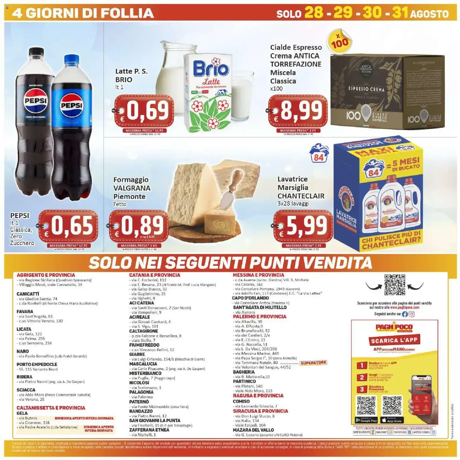 Nuovo Paghi Poco volantino dal 21/08/2026 > offerte anteprima 🛍️ da 21 agosto a 31 agosto di 2026 - Pagina del volantino 20