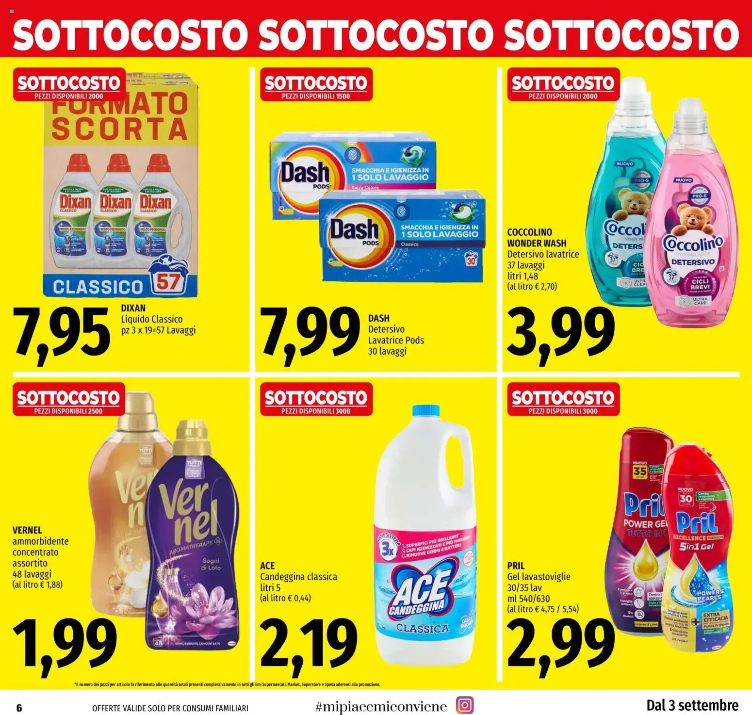 EMI volantino dal 03/09/2026 - online Offerte da 3 settembre a 16 settembre di 2026 - Pagina del volantino 6