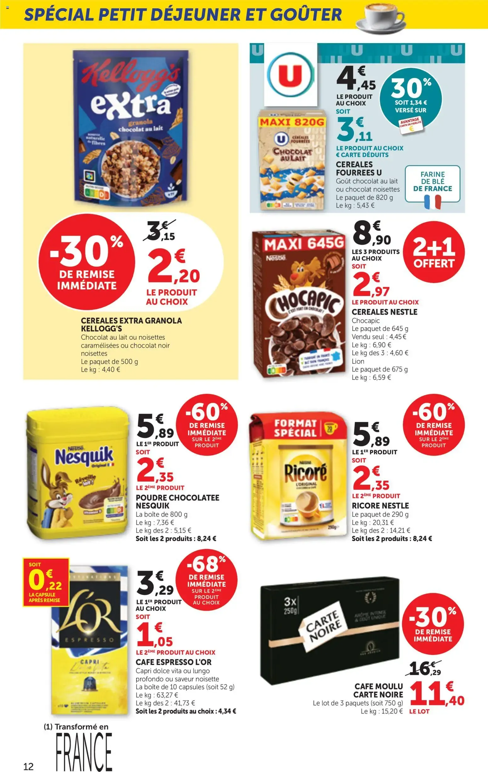 bi1 prospectus à partir du 18/08/2026 - promo en ligne du 18 août au 30 août 2026 - Catalogue page 12
