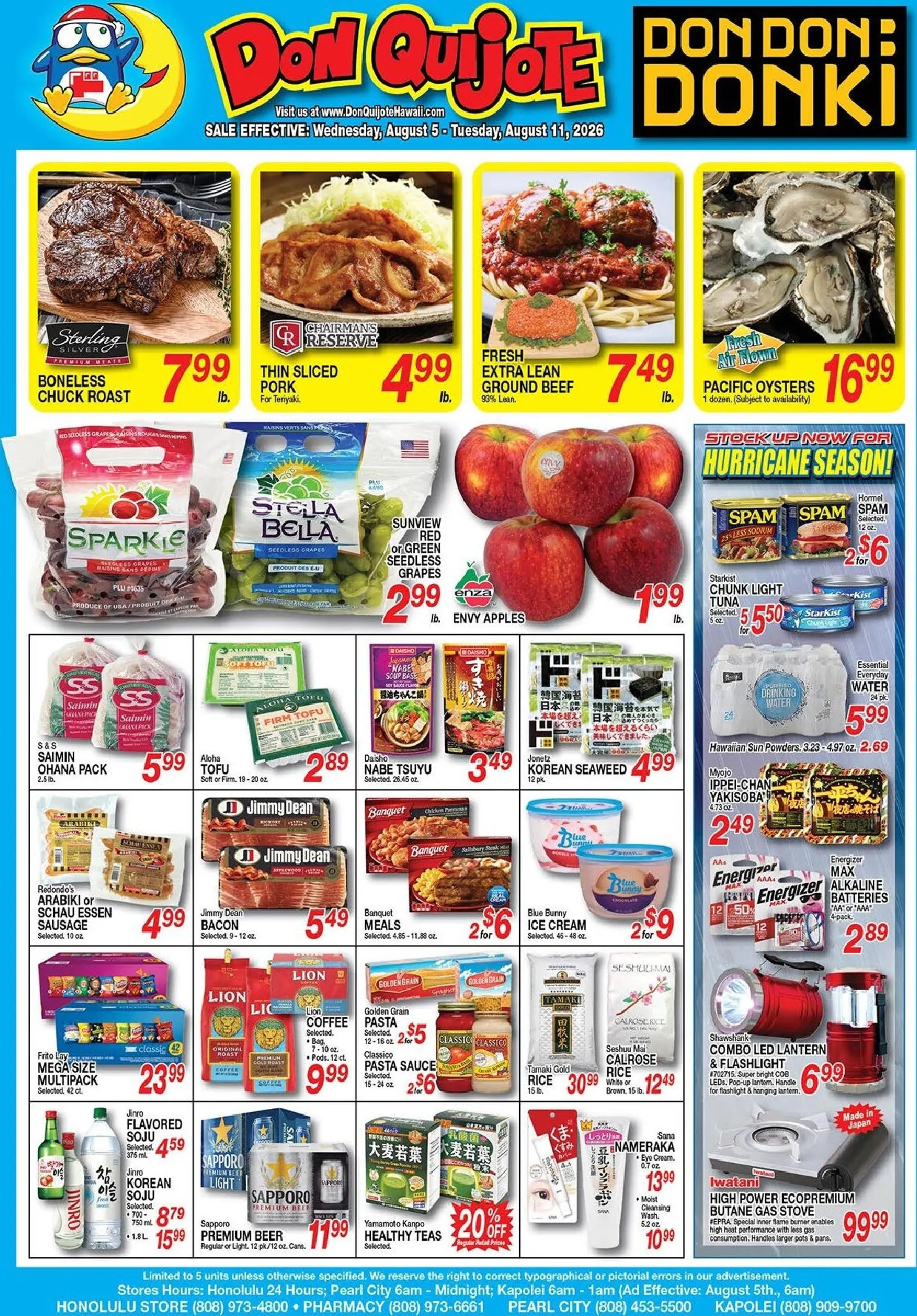 Current Don Quijote leaflet valid from Wednesday 08/05/2026 to Tuesday 08/11/2026