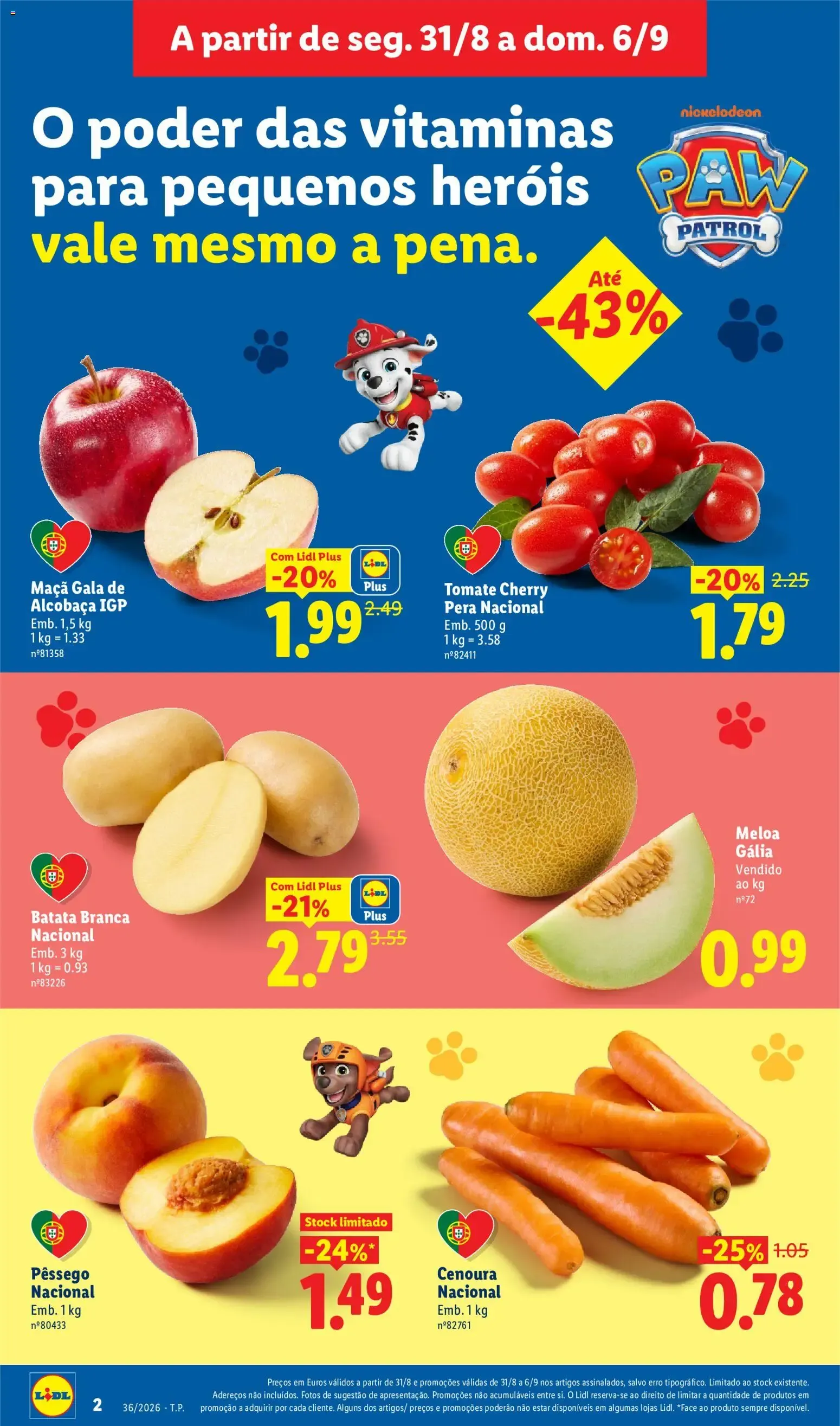 Folheto Lidl Poupança de 31 de agosto até 6 de setembro 2026 - Pagina 2