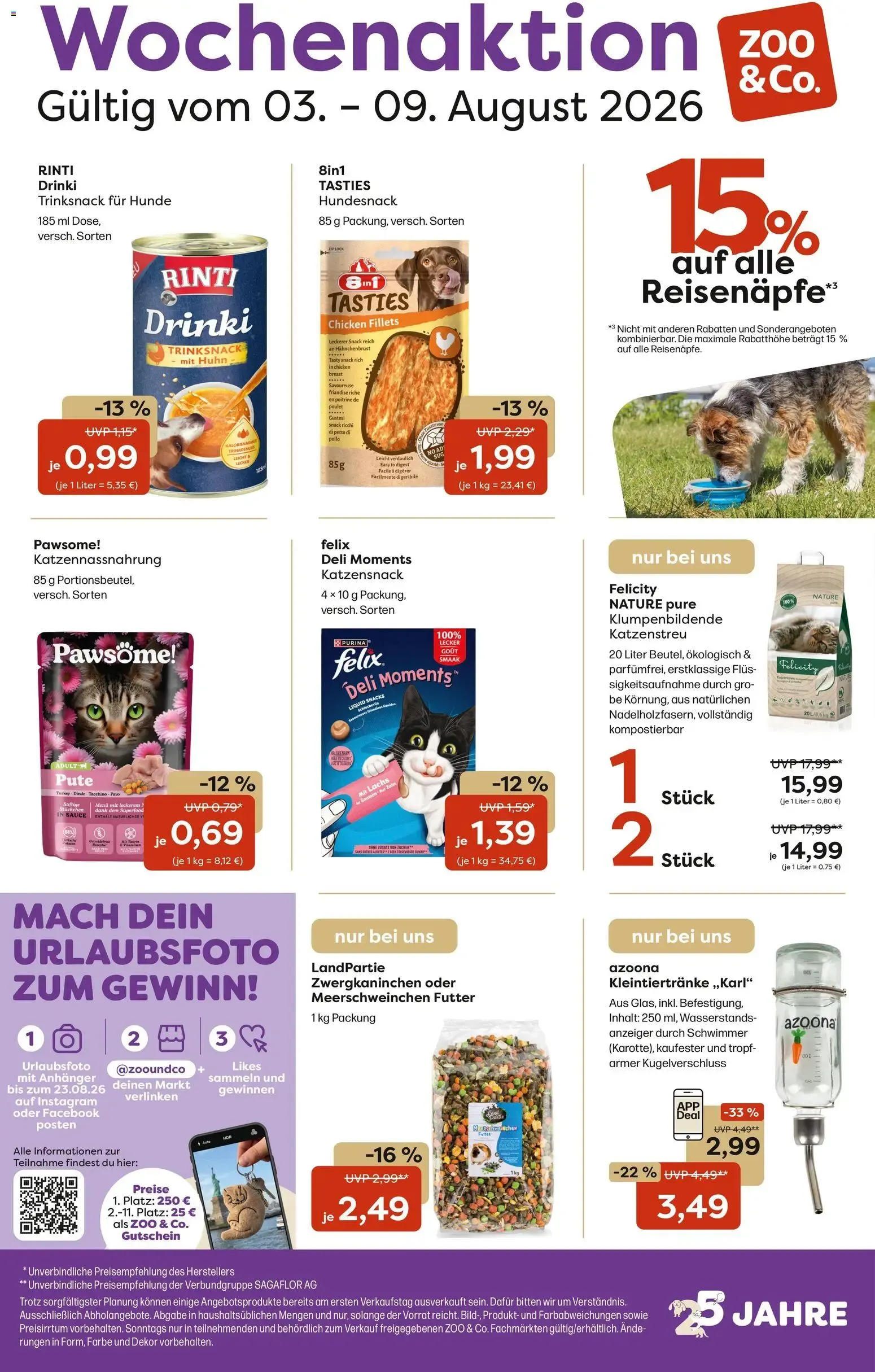 Wochenaktion Zoo & Co.