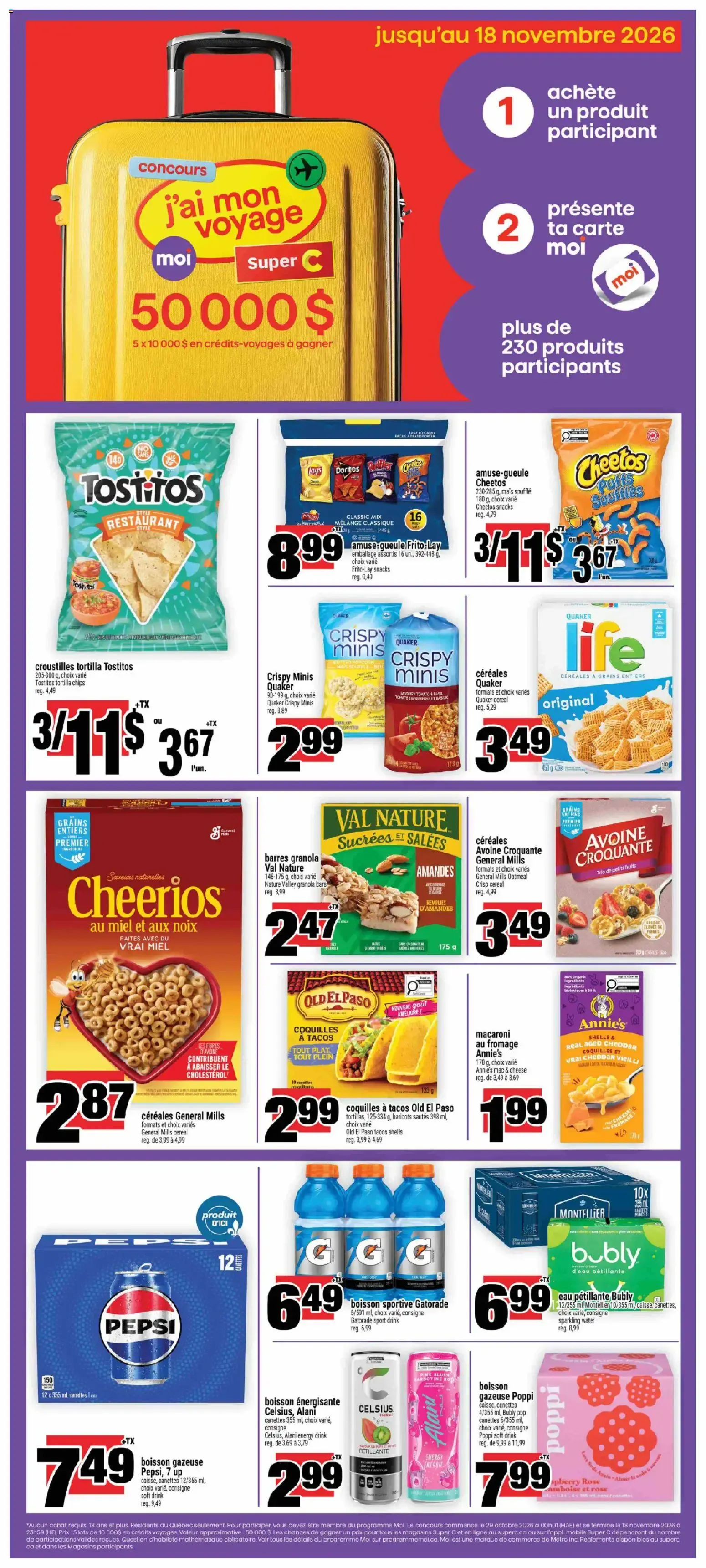 Super C weekly flyer / circulaire from Oct 29, 2026 > weekly specials & deals from October 29 to November 1 2026 - flyer page 13