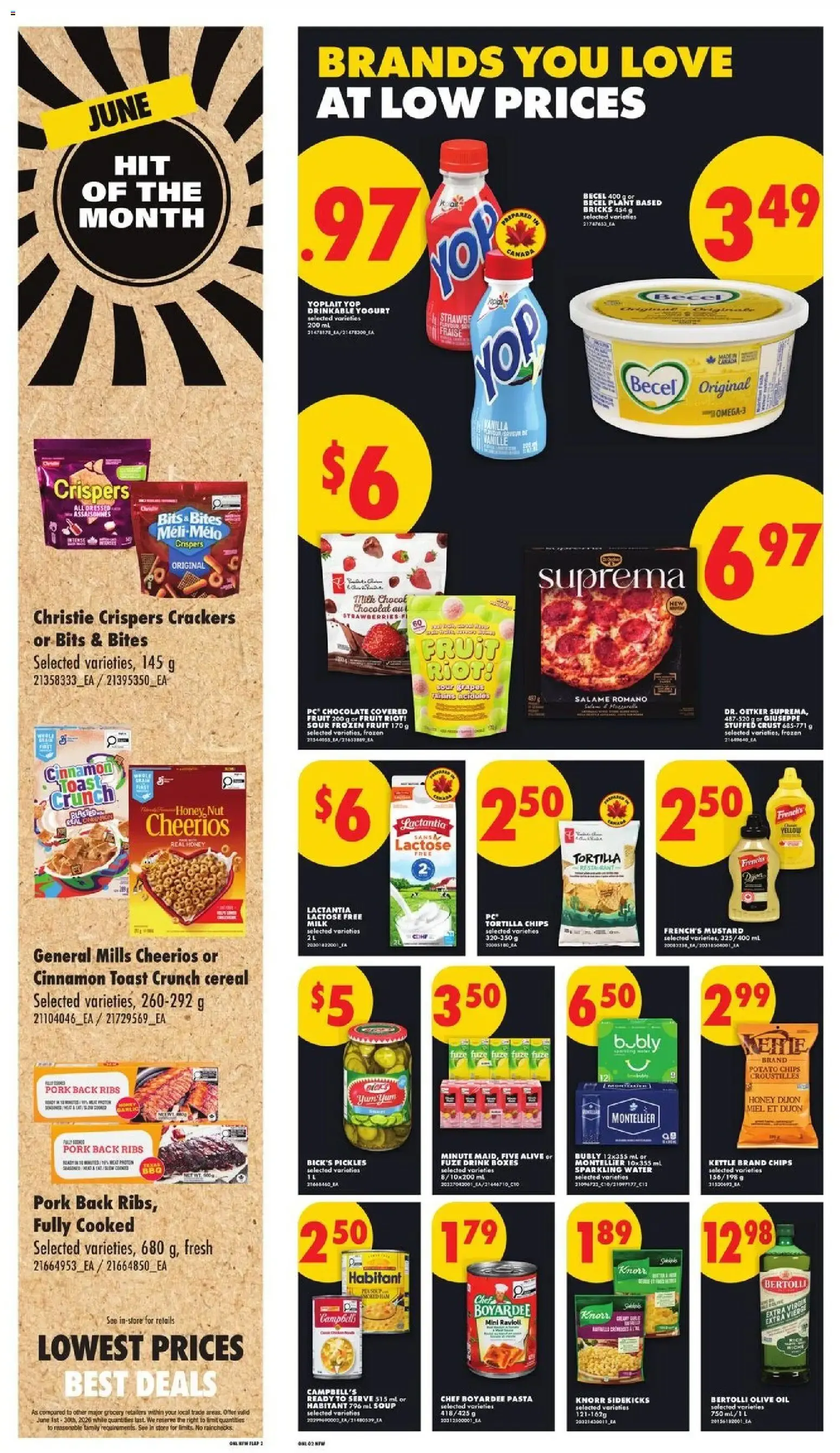 No Frills Happy Canada Day! Grand Opening Deals Event from June 25 to July 1 2026 - flyer page 6